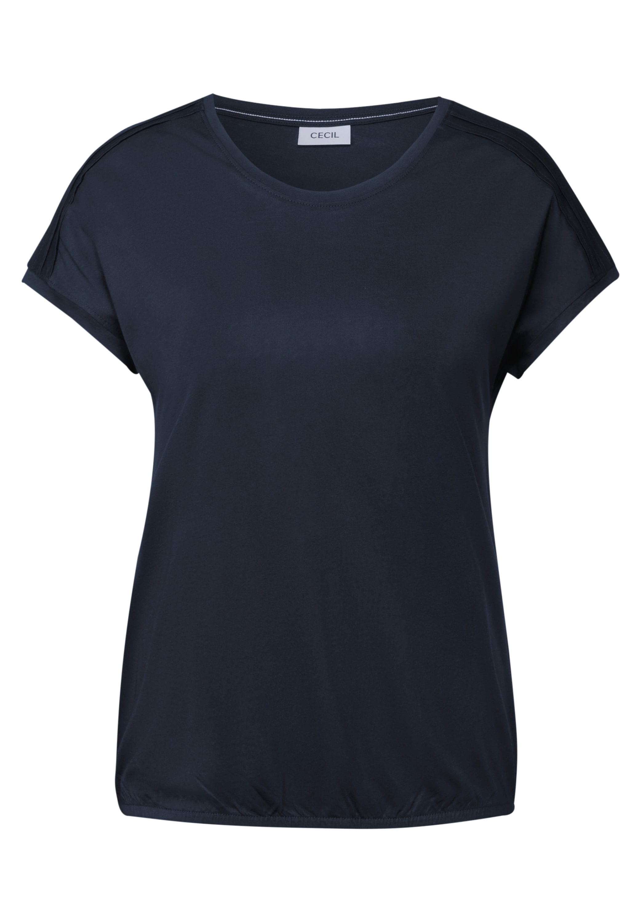 Cecil V-Shirt, mit Elastiksaum