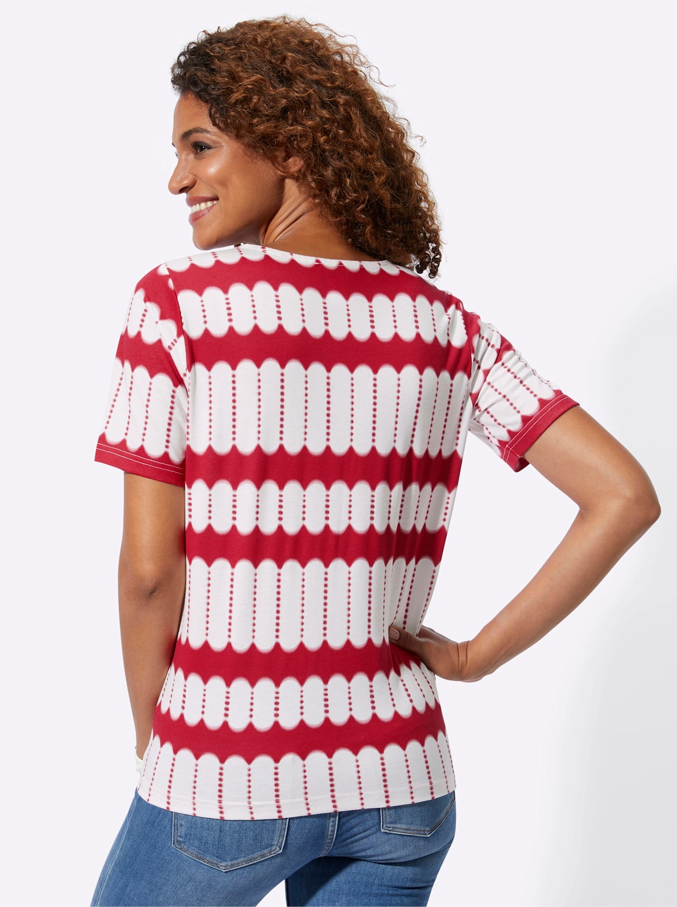 Casual Looks Kurzarmshirt »Shirt«, (1 tlg.)