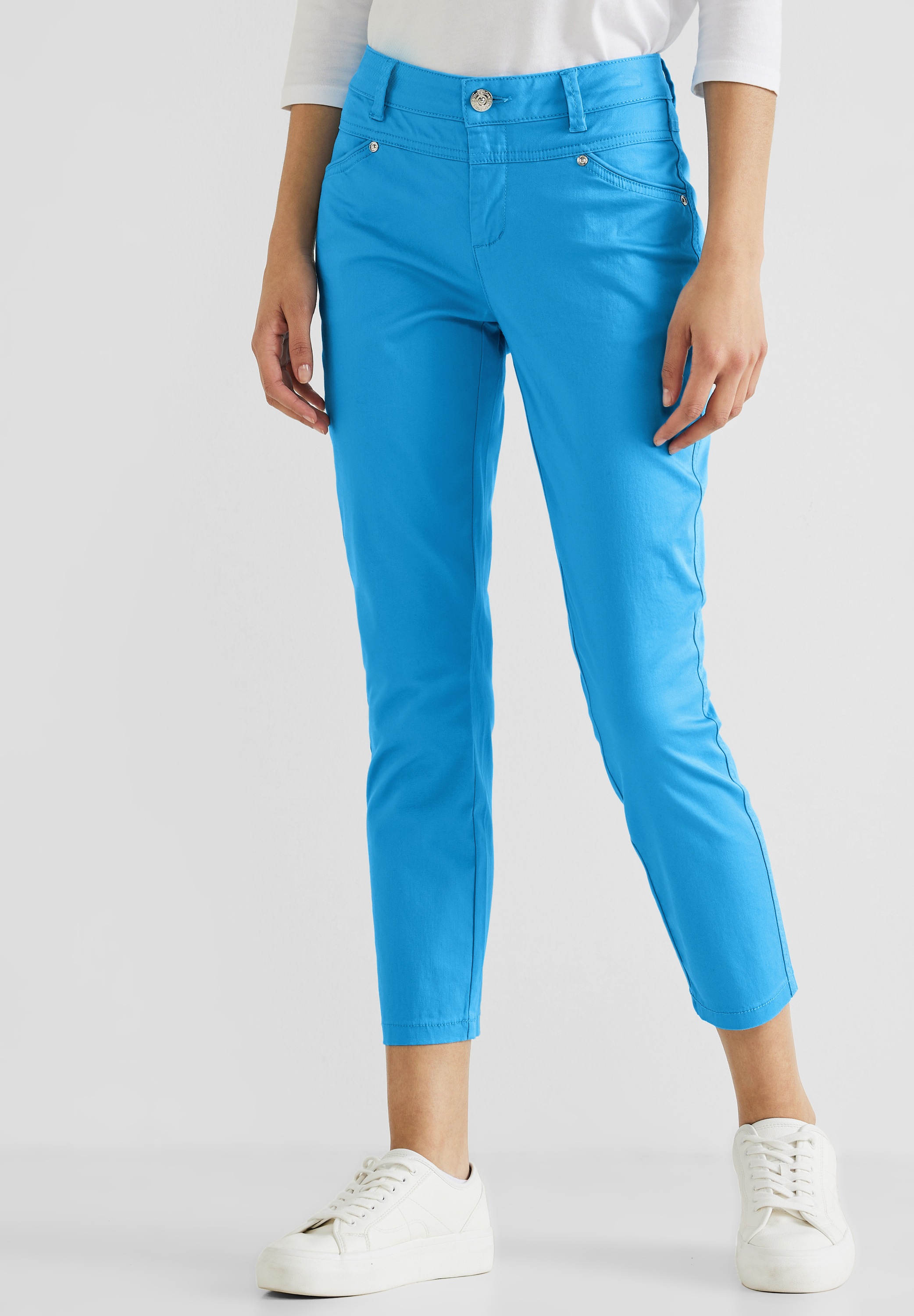 STREET ONE Stoffhose, 4-Pocket Style