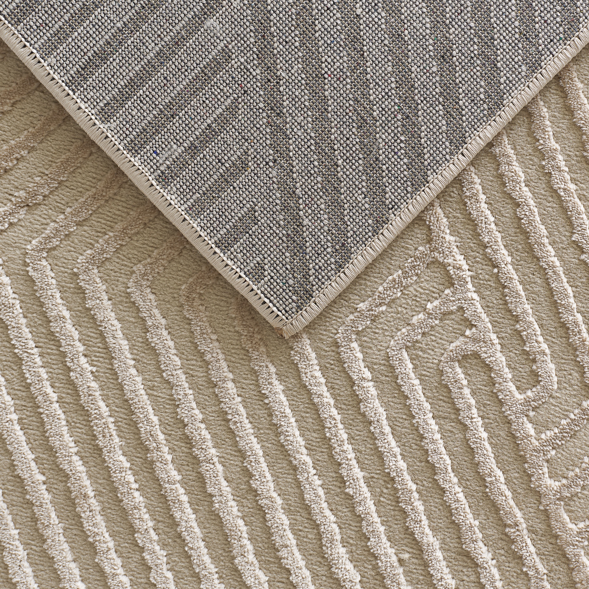 Sehrazat Teppich »Rio 1600«, rechteckig, 8 mm Höhe, Sanfte Farben,modernes Design,langlebig,Eleganz trifft Komfort