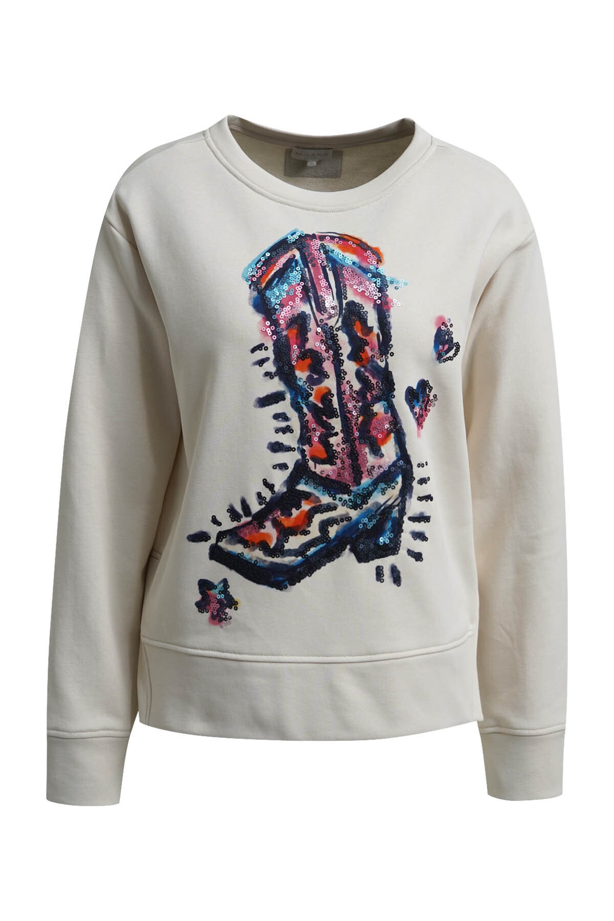 Milano Italy Sweater , mit Pailletten
