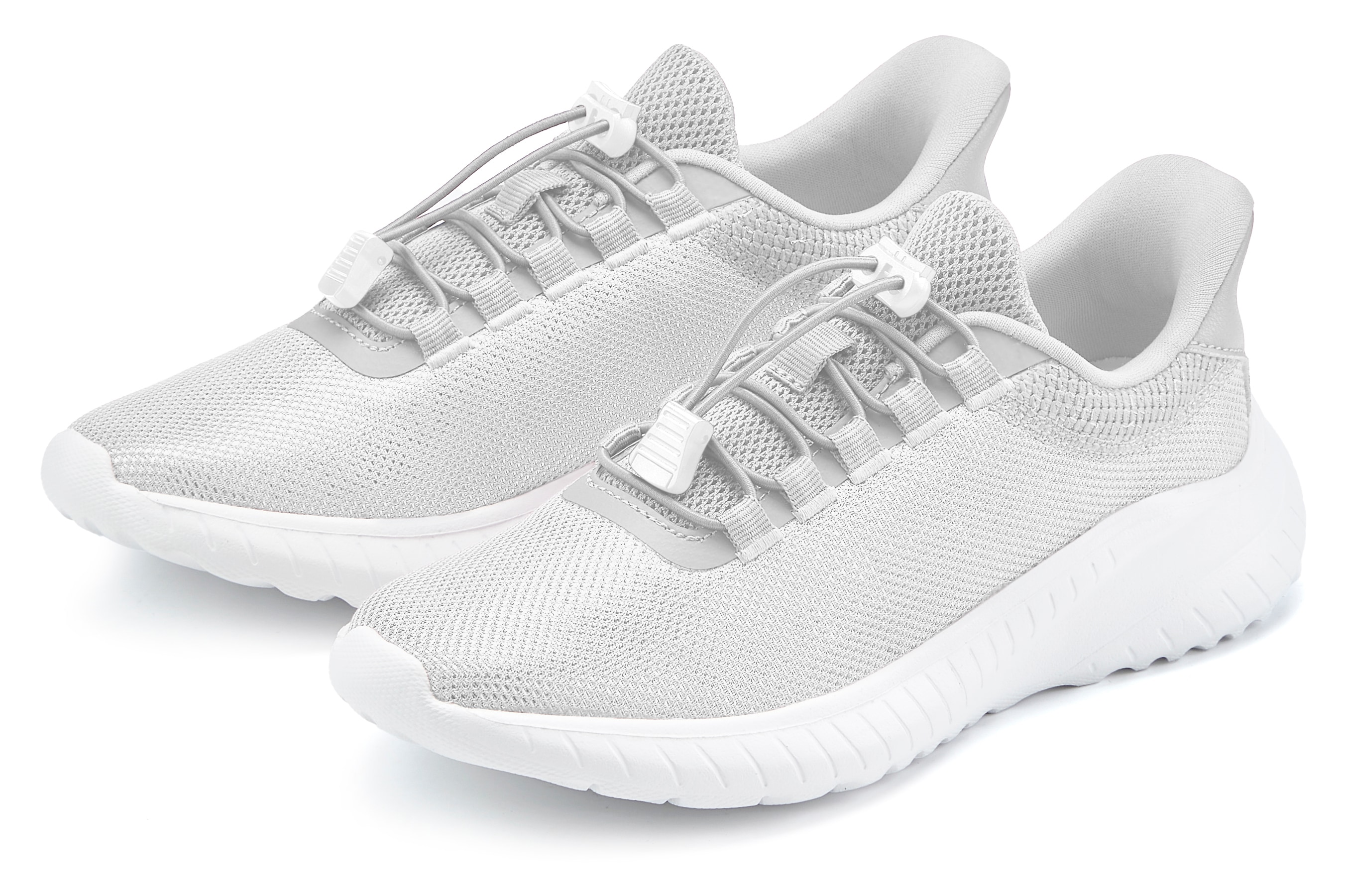 LASCANA Sneaker mit leichtem Metallic-Effekt