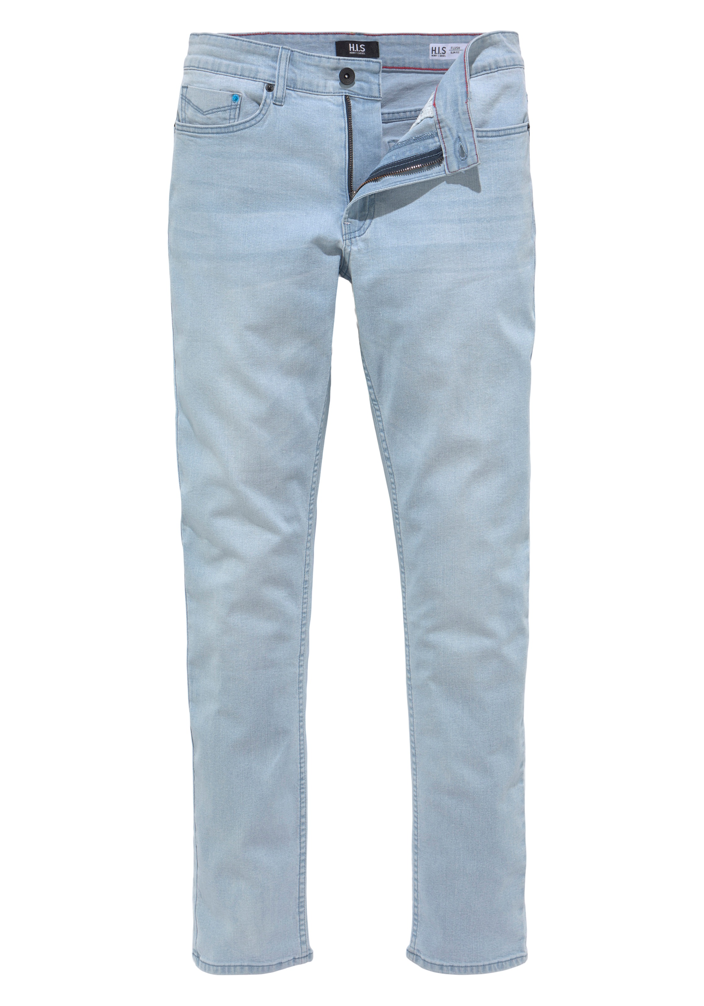 H.I.S FLUSH Slim-Fit Jeans Hellblau 38x36 3