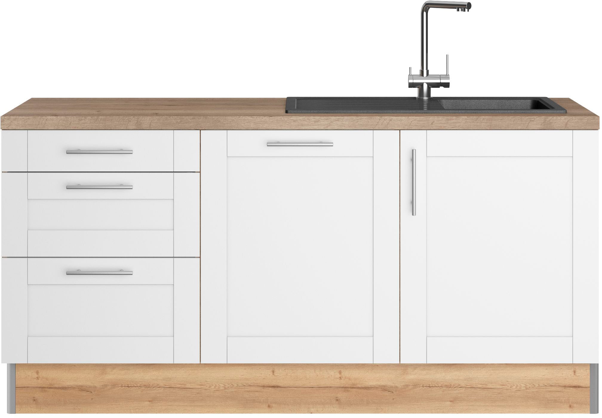 KOCHSTATION Küche "KS-Ahus", 180 cm breit, wahlw.mit E-Geräten, Soft Close günstig online kaufen