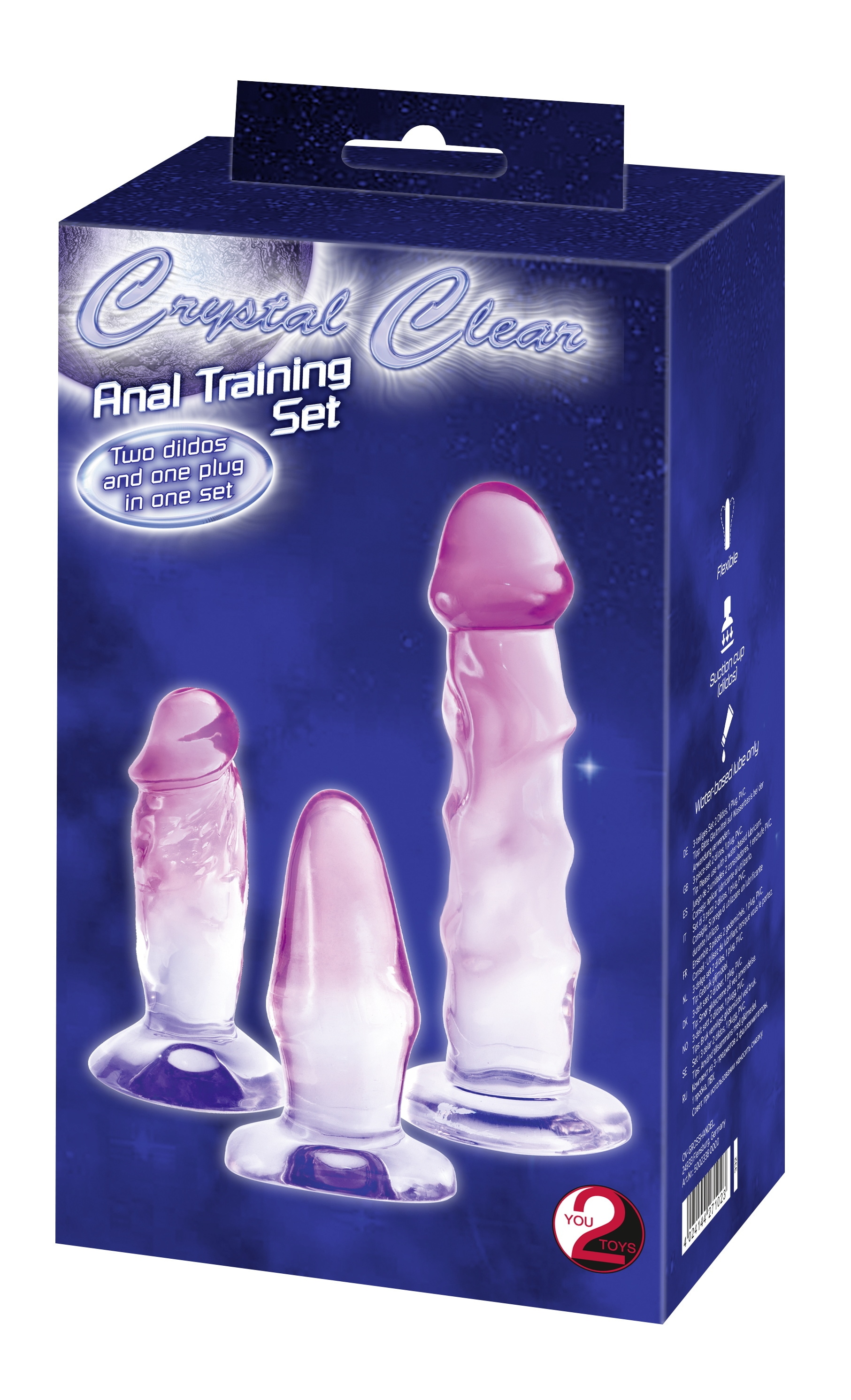 Crystal Clear Anal-Stimulator »Toy-Set Anal Training Set« ()