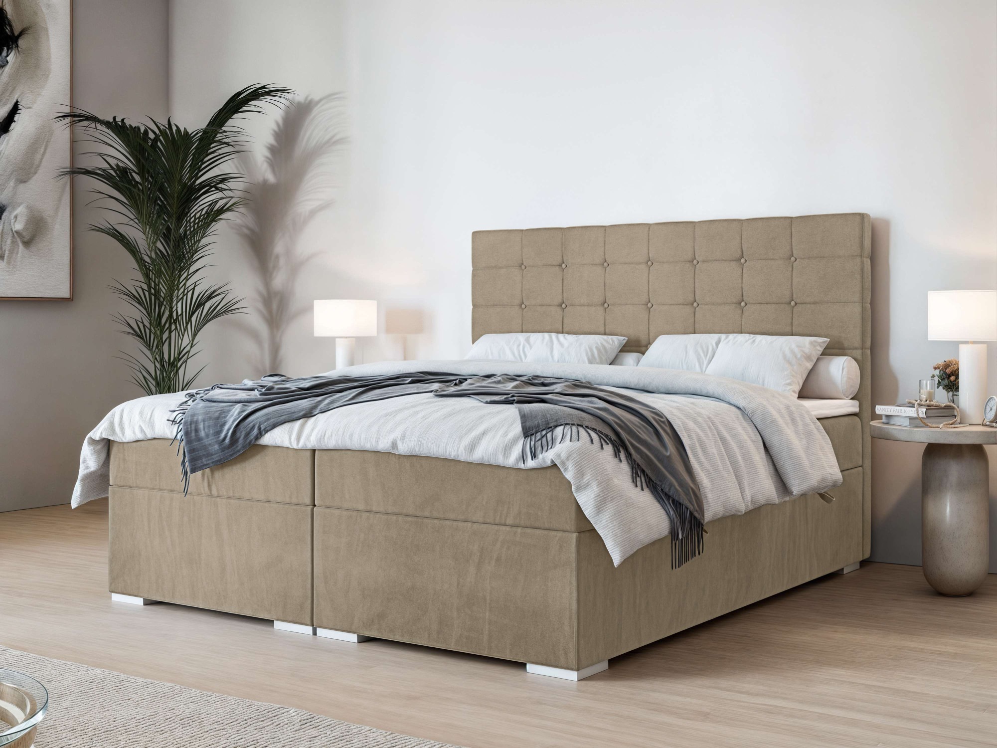 Home affaire Polsterbett "Semla mit Matratze und Topper, in 3 Breiten (140, günstig online kaufen