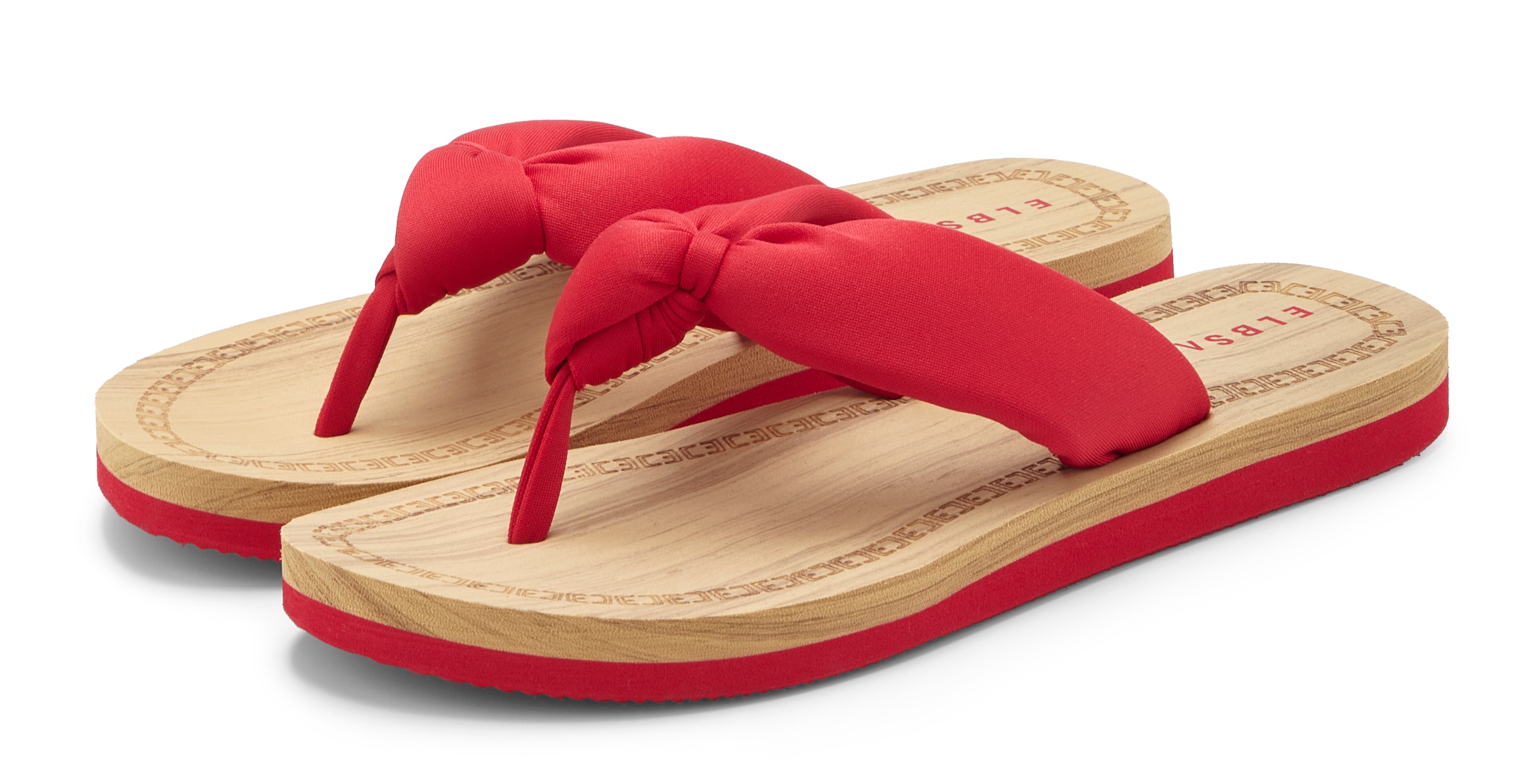 Elbsand Badezehentrenner "Sandale,Badelatsche,Flip Flop,Mule, Pantolette,Badeschuhe,Sommerschuhe" Zehentrenner mit wasserabweisender und ultraleichter Sohle VEGAN