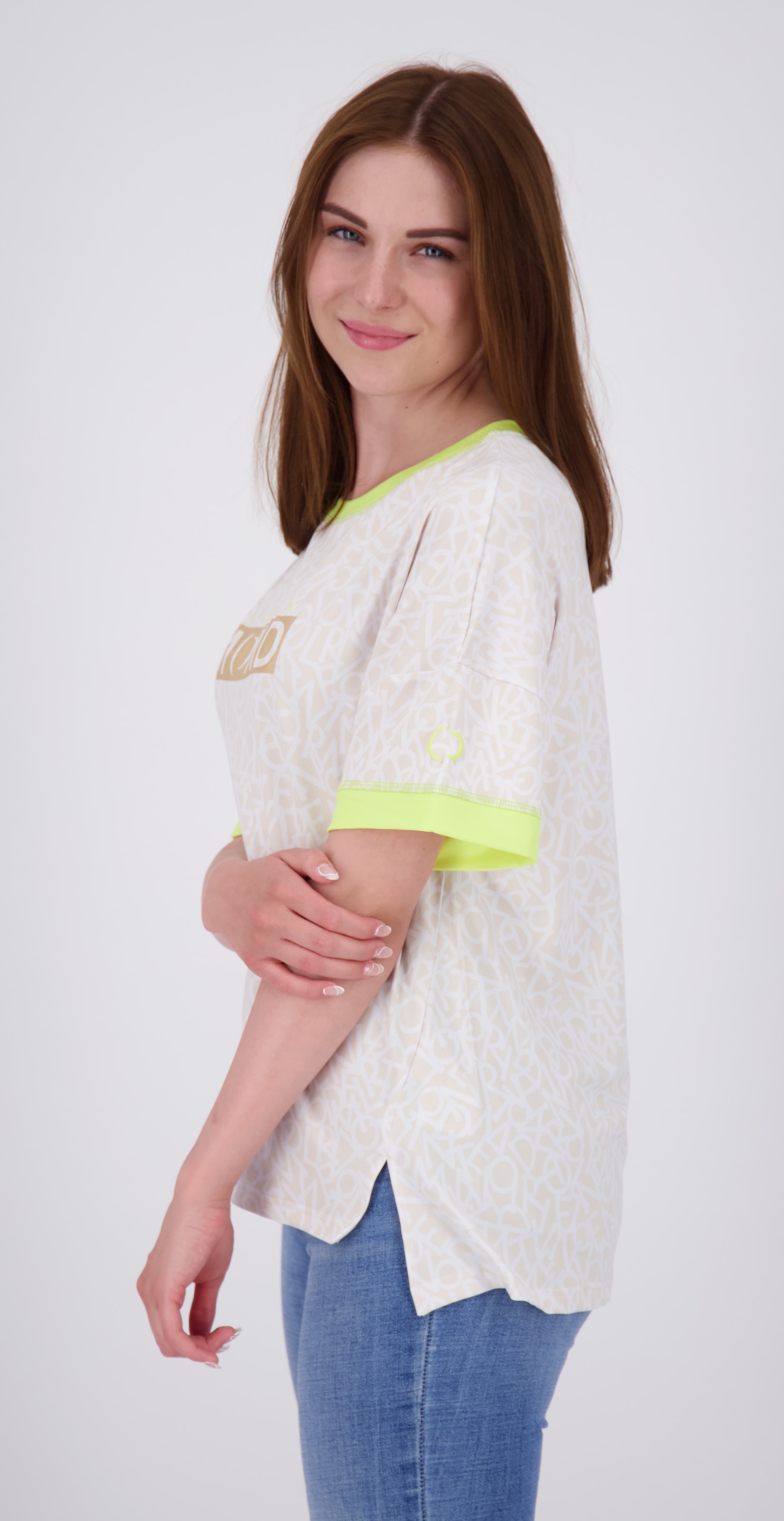 LPO Funktionsshirt »LINA WOMEN«, hinten länger geschnitten