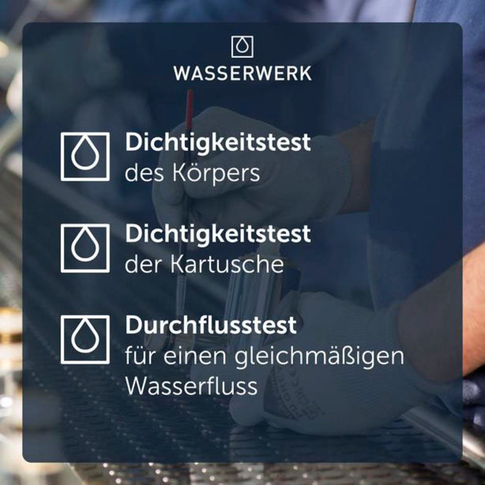 WASSERWERK Waschtischarmatur »WT 13«, inkl. Popup, wassersparend