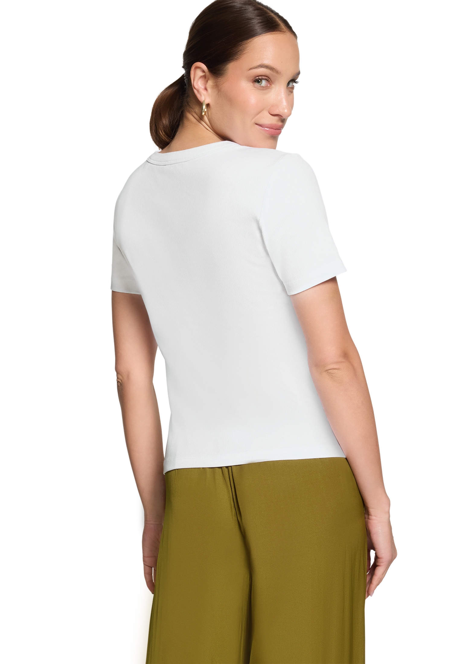 Zero Kurzarmshirt »Damen Shirt kurzarm« 1 Material
