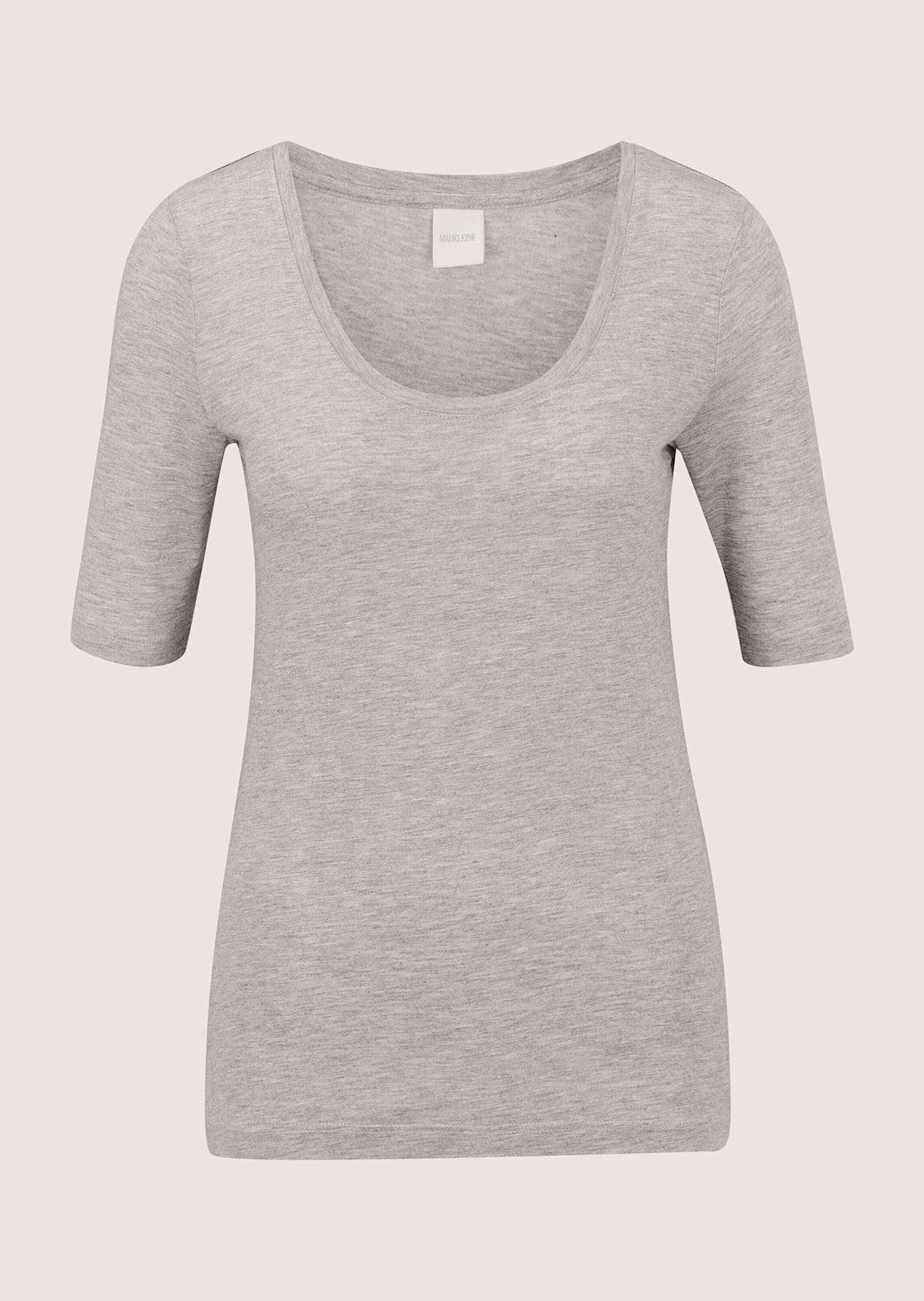 MADELEINE »Shirt Sommerliches Basicshirt mit Rundhalsausschnitt«