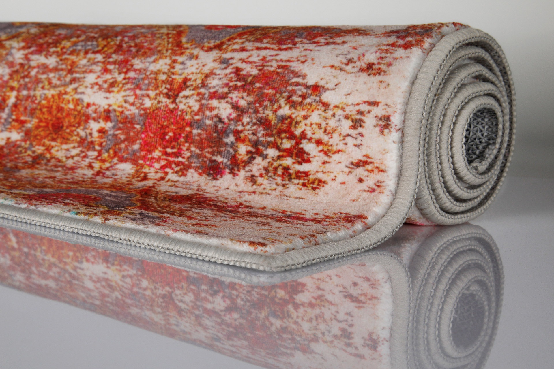 Wecon home Badematte »Beach Front«, fußbodenheizungsgeeignet, Vintage, waschbar, rutschfest, schnell trocknend, robust, Badteppich