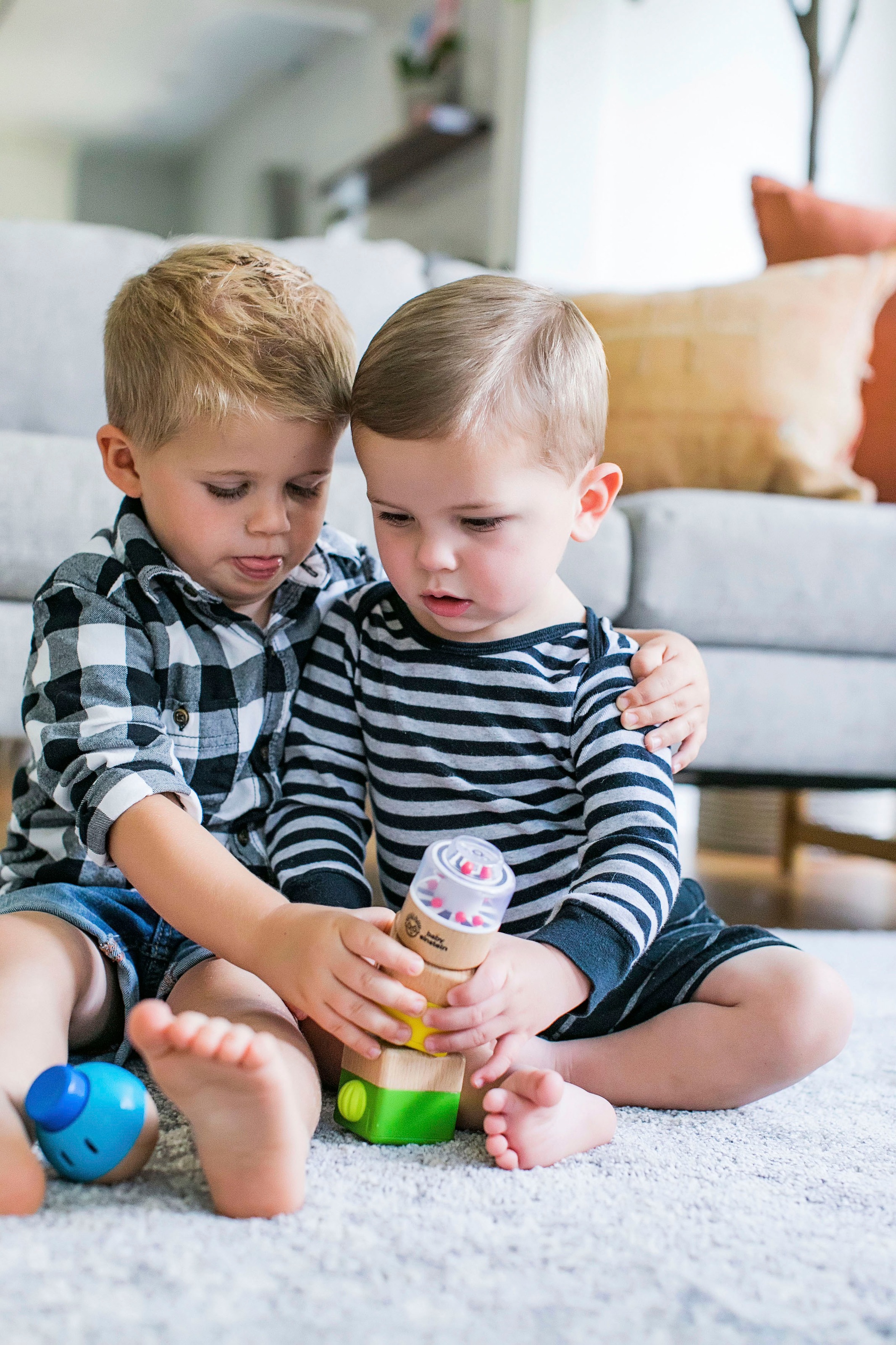Hape Spielbauklötze »Baby Einstein, Vier verrückte Bausteine«, (4 St.)