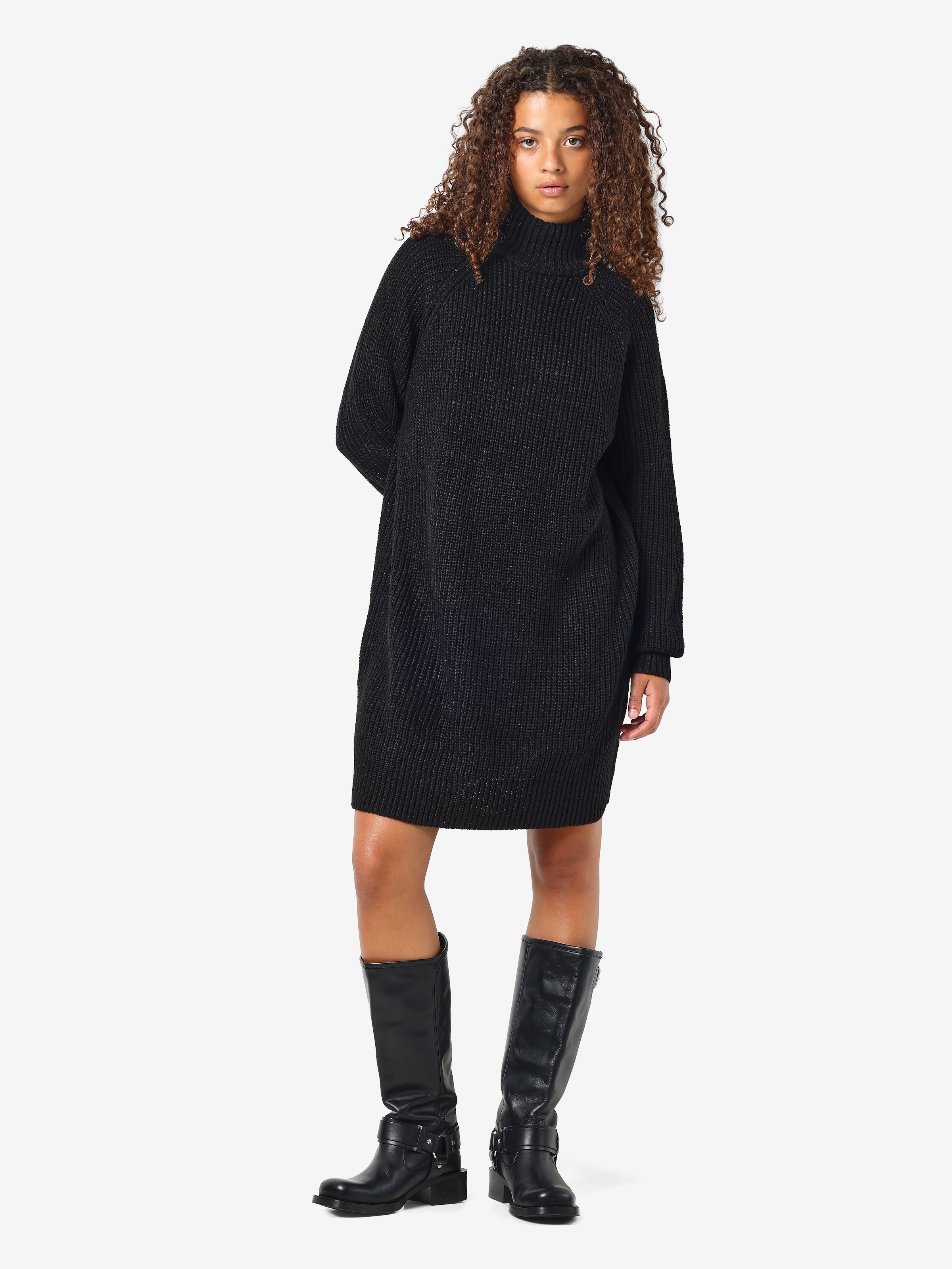 Noisy may Strickkleid »NMTIMMY L/S KNIT DRESS NOOS«