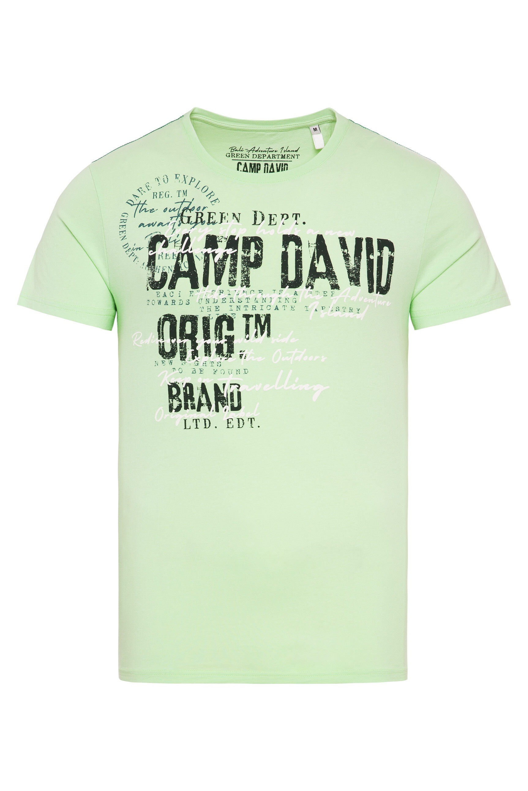 CAMP DAVID Rundhalsshirt, aus Baumwolle günstig online kaufen