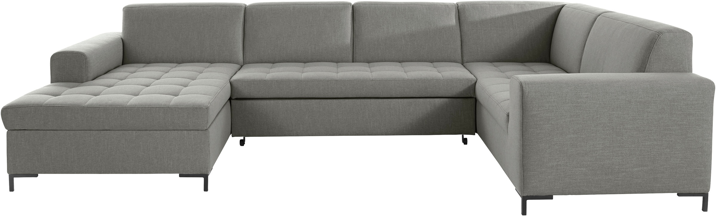 OTTO products Wohnlandschaft "Grazzo, aktuelle Steppung im Sitz, viel Platz günstig online kaufen