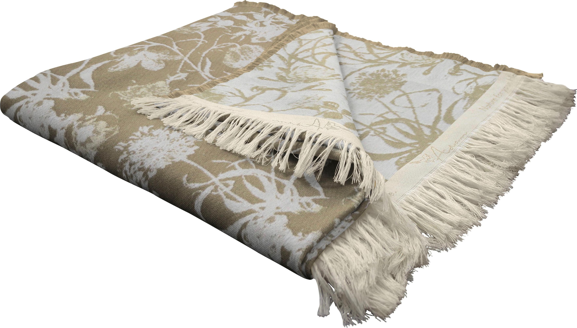 Wohndecke BAUR | im Cuvée«, Adam »Flower Kuscheldecke floralem bestellen Design,