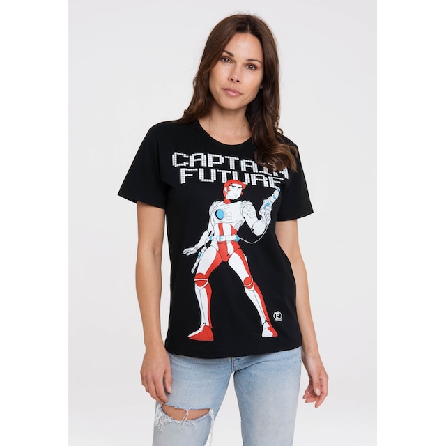 LOGOSHIRT T-Shirt »Captain Future«, mit coolem Frontprint online kaufen |  BAUR