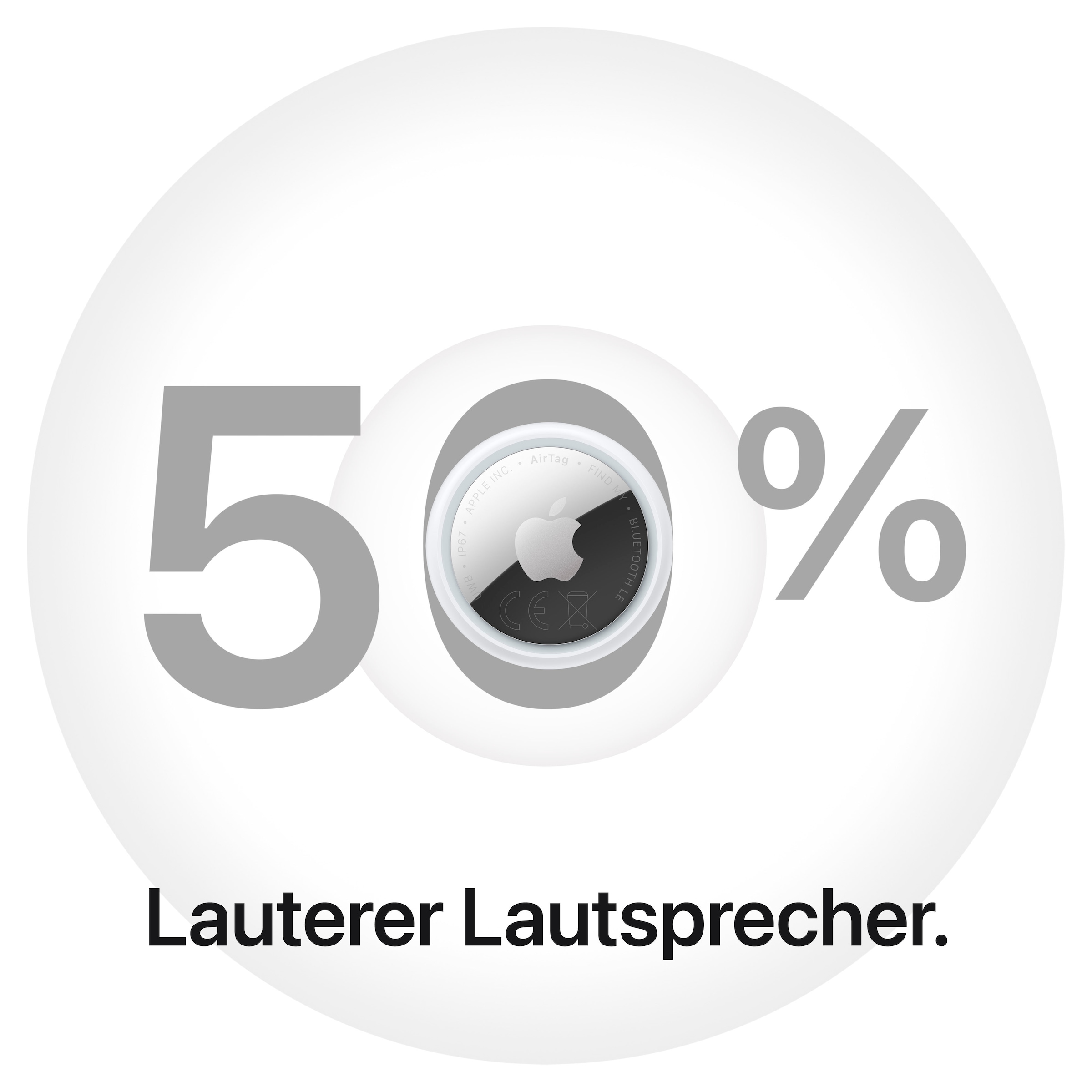 Apple Bluetooth-Tracker »AirTag 2nd Gen 1er Pack«