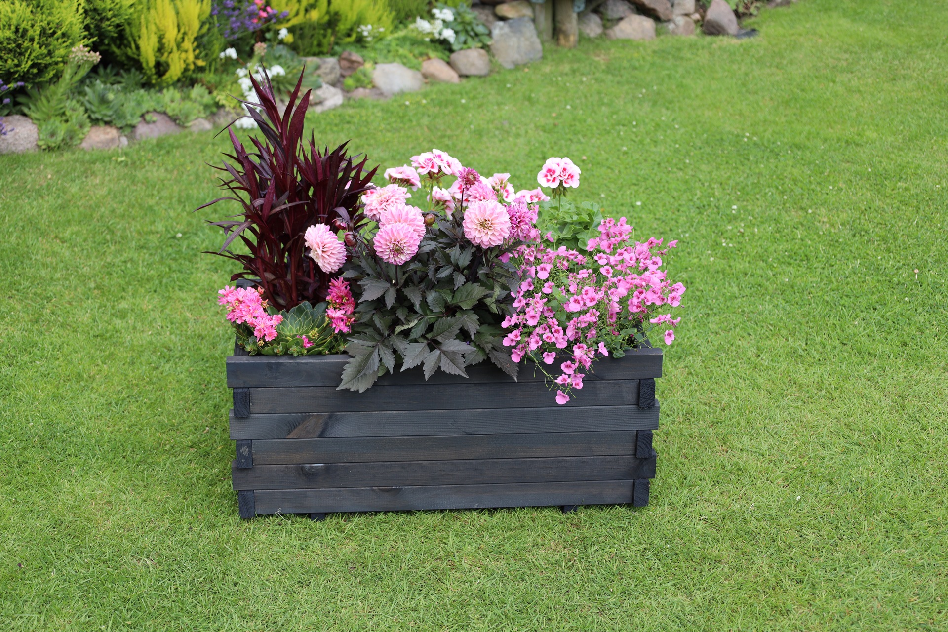 promadino Blumenkasten »Lucca«, BxTxH: 69x39x30 cm
