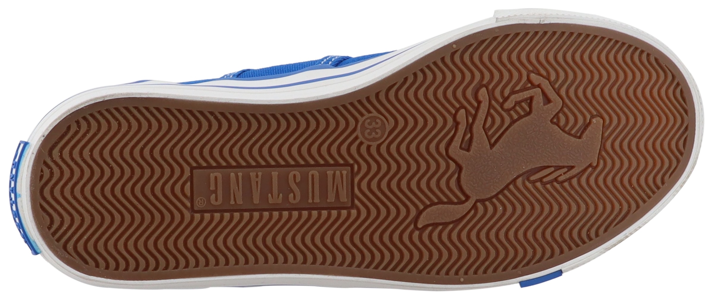 Mustang Shoes Slip-On Sneaker »Gaspare«  Freizeitschuh, Slipper, Halbschuh mit Kontrastnähten