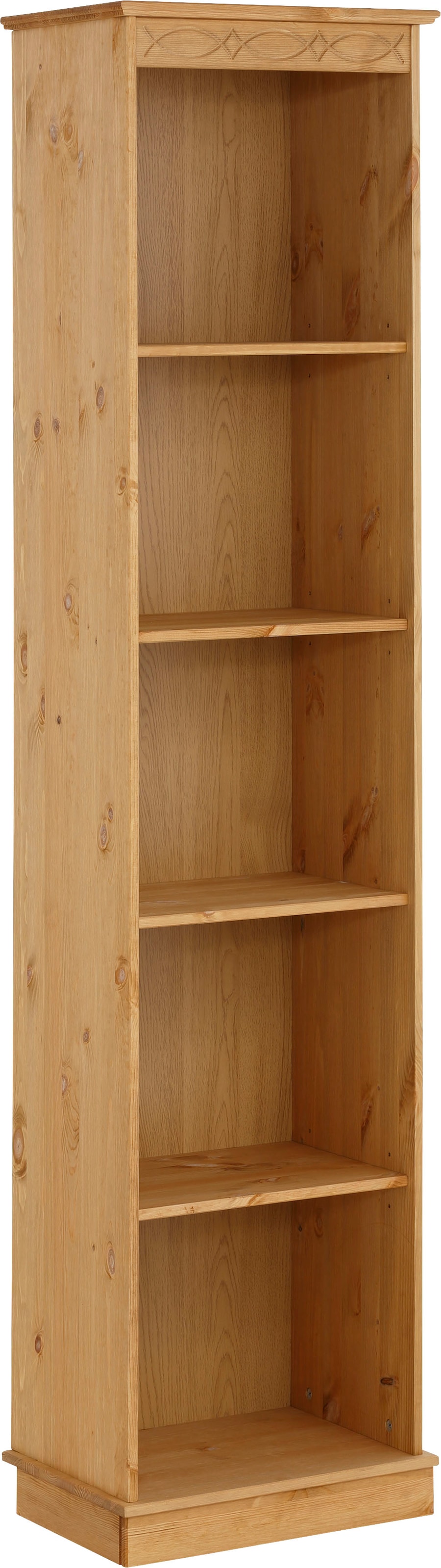 OTTO home Bücherregal "Indra" aus massiver Kiefer, in verscheidenen Höhen, günstig online kaufen