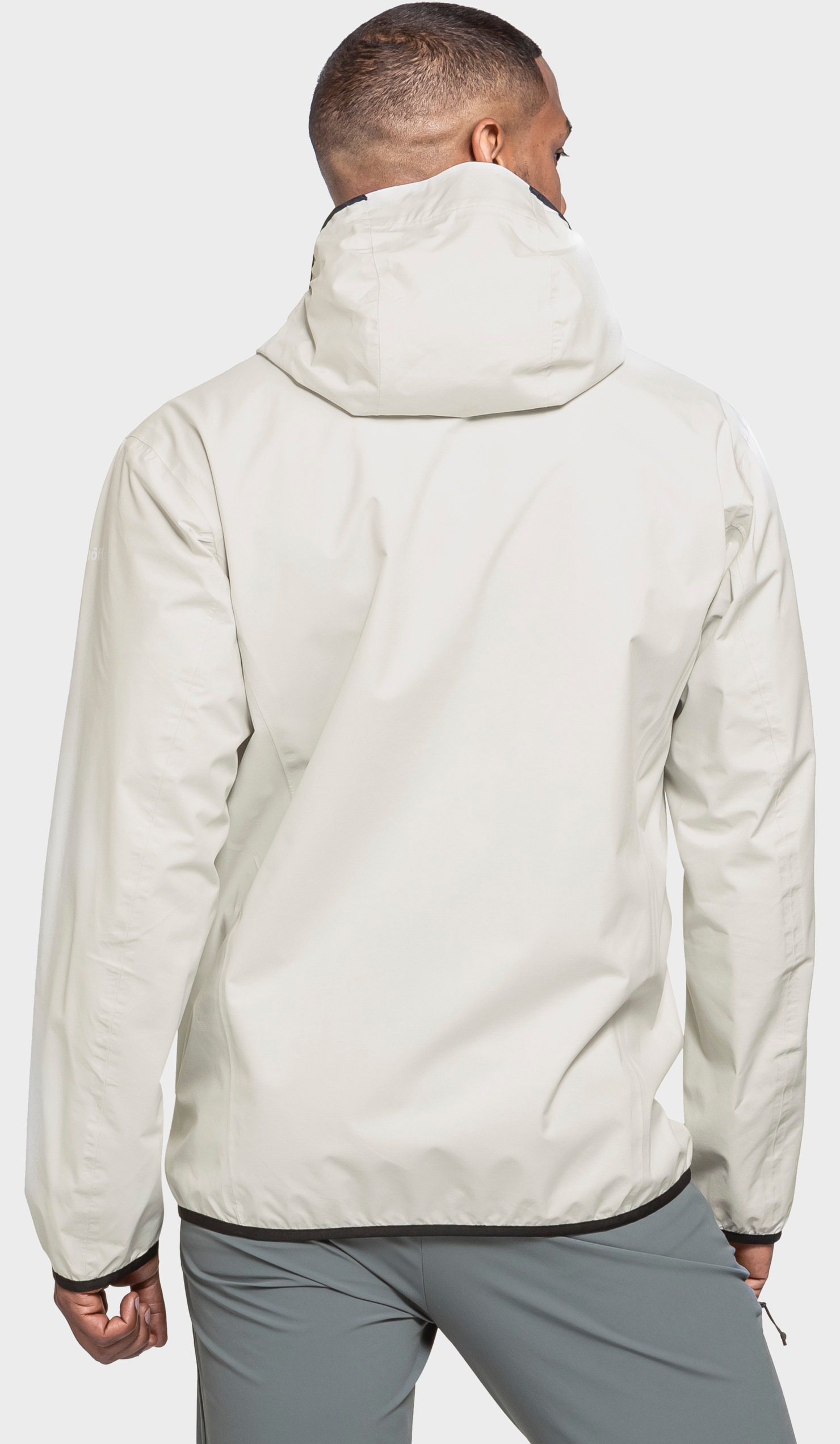 Schöffel Veste de randonnée pour homme Migandi Venturi 2.5L à capuche crème   52 4