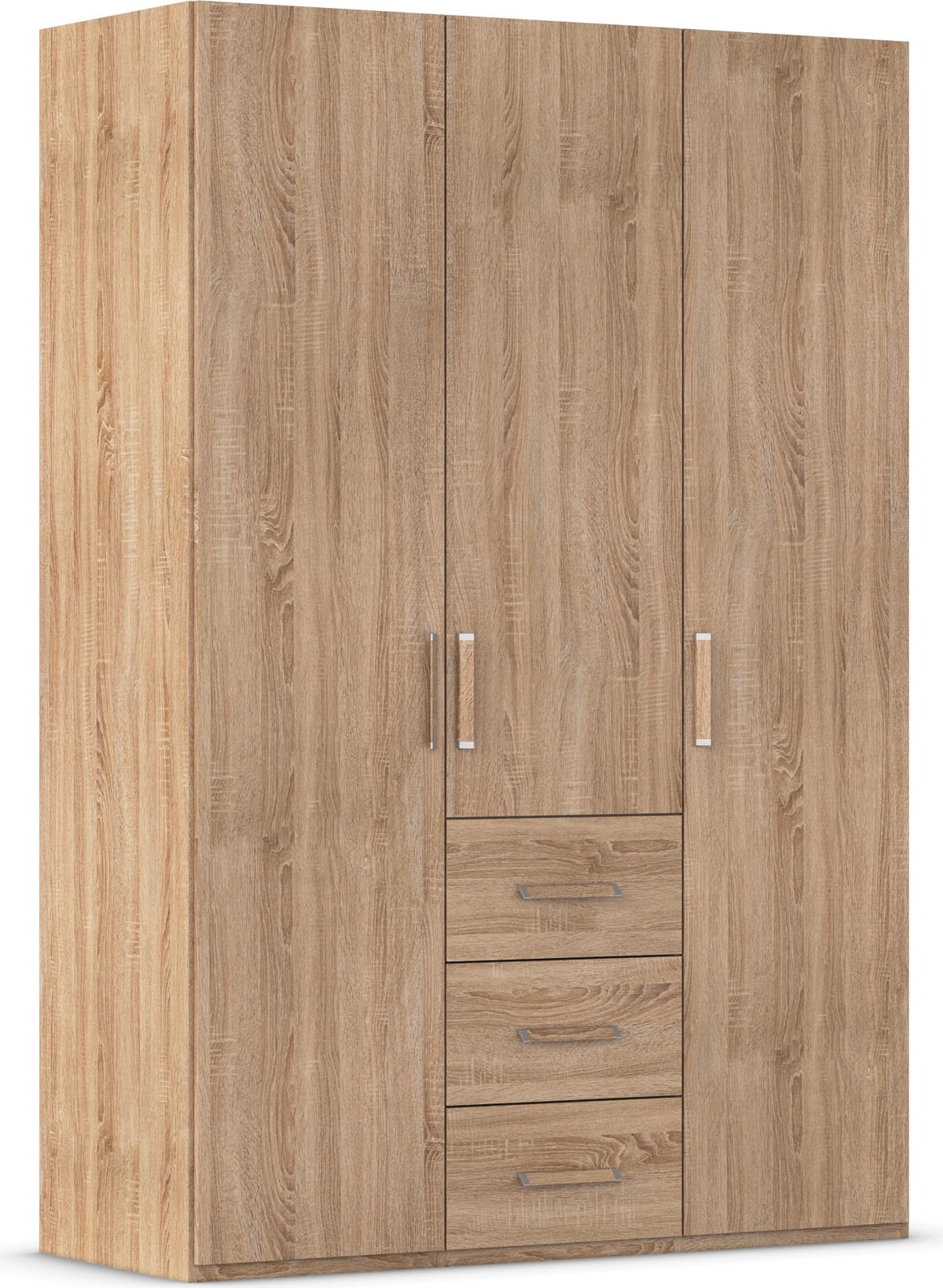 rauch Drehtürenschrank "Kleiderschrank Schrank Garderobe Schlafzimmerschrank EVELYN" in 2 Höhen 197 oder 210 cm erhältlich, inkl. SOFT-CLOSE-FUNKTION, in elegantem Stil mit Schubladen 3 Breiten und 2 Höhen MADE IN GERMANY