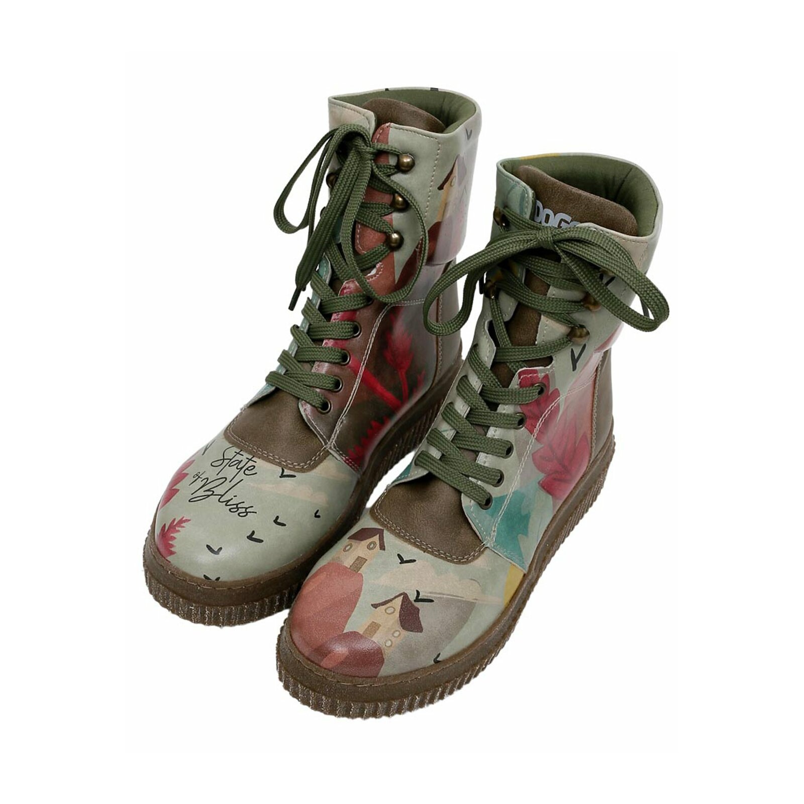 DOGO Schnürboots "Future High Top Boots State Of Bliss Damen Stiefeletten" günstig online kaufen