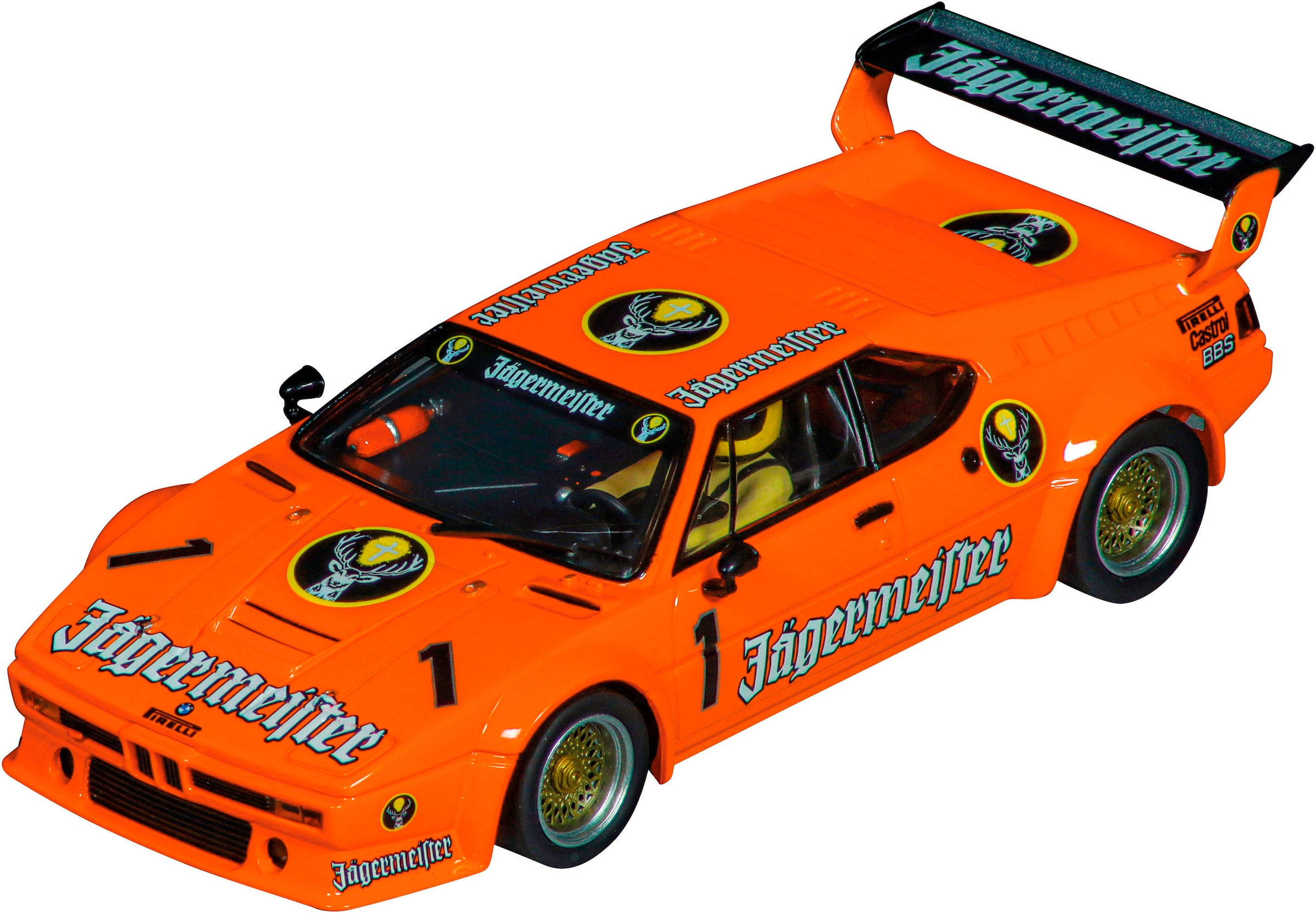 Rennbahn-Auto »BMW M1 Procar "Jägermeister Racing Team, No.1"«, Maßstab 1:32; mit...