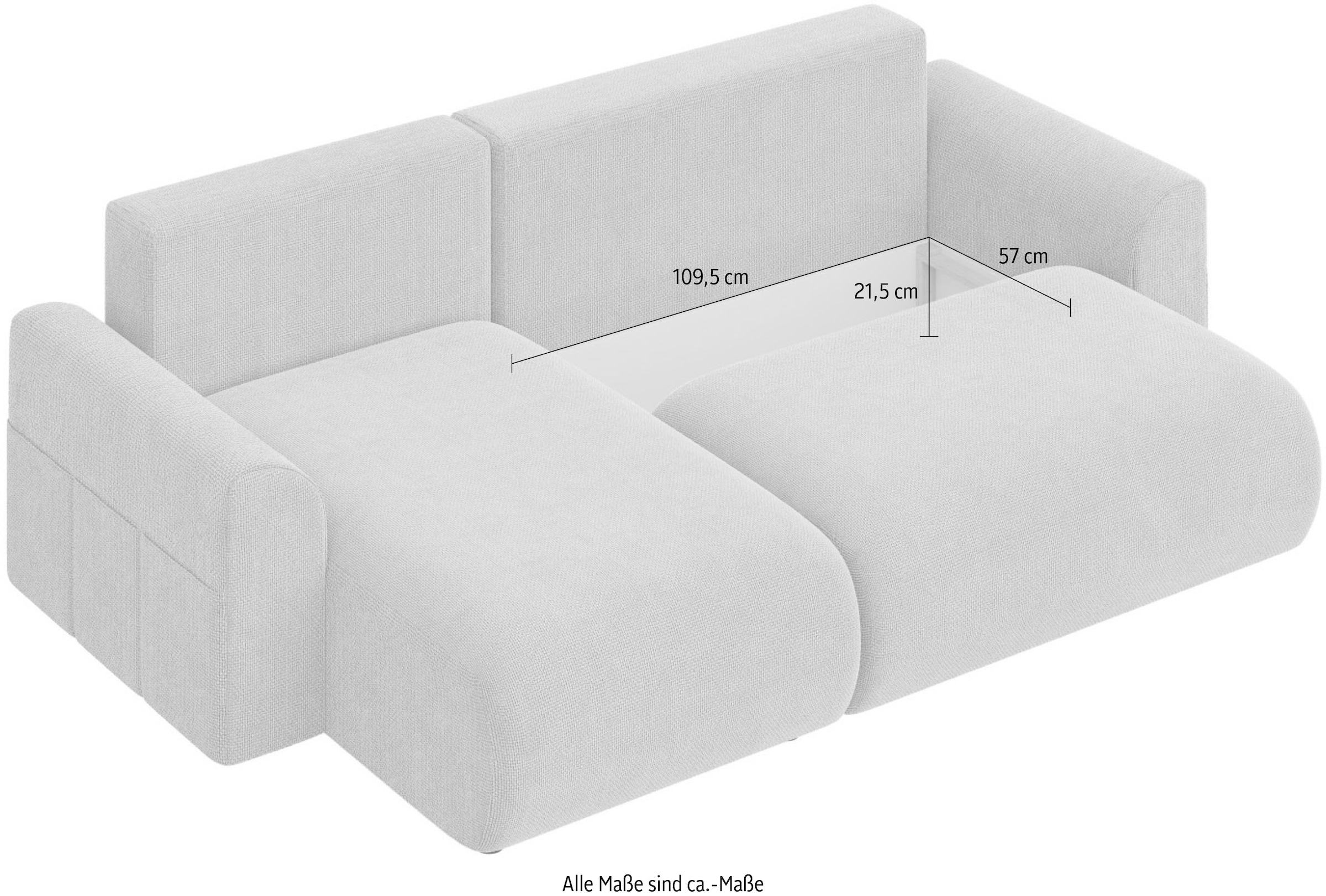 andas Ecksofa »VasbySuyal«, L-Form