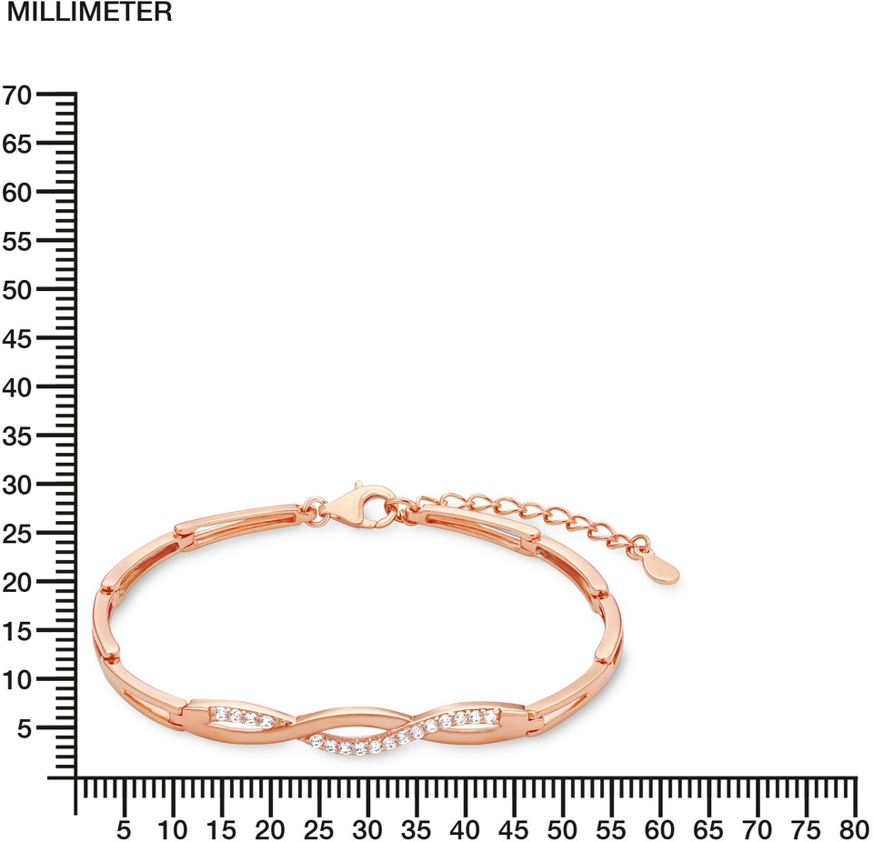 Amor Armband »9271337«, mit Zirkonia (synth.)