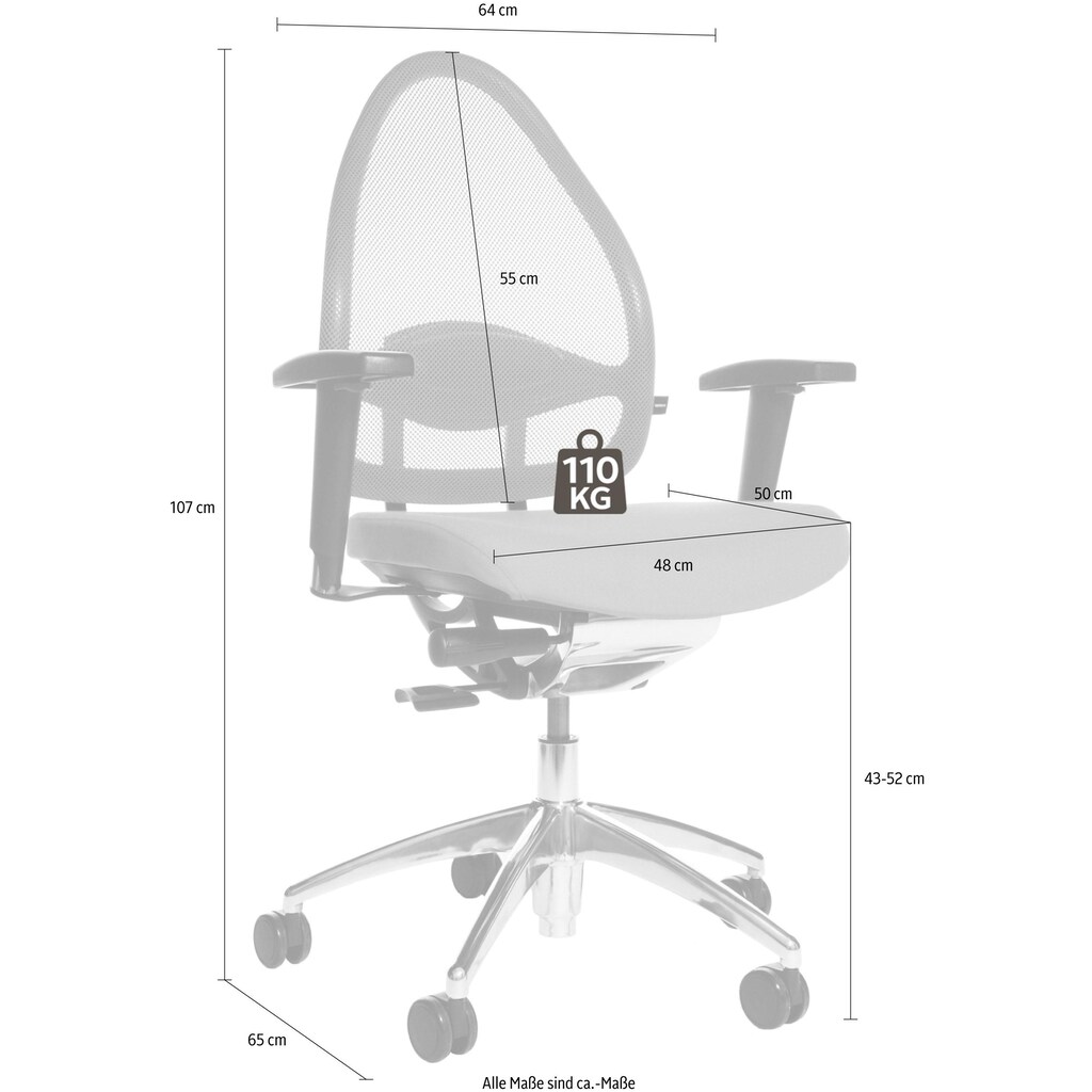 TOPSTAR Bürostuhl »Open Base 10«