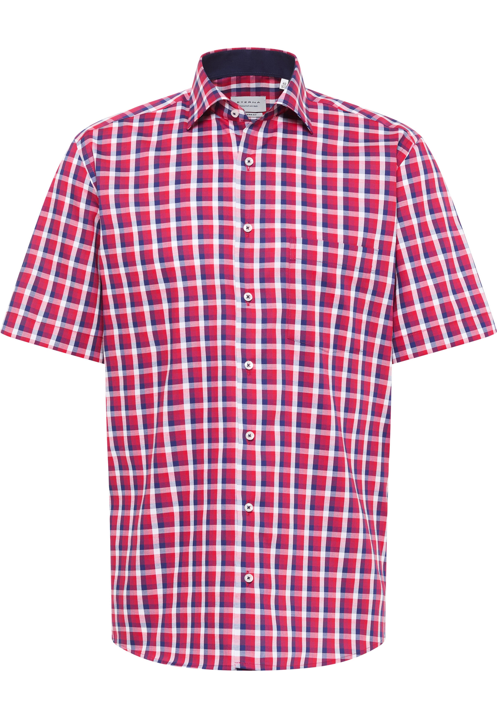 Eterna Kurzarmhemd »MODERN FIT«, NON IRON (bügelfrei)