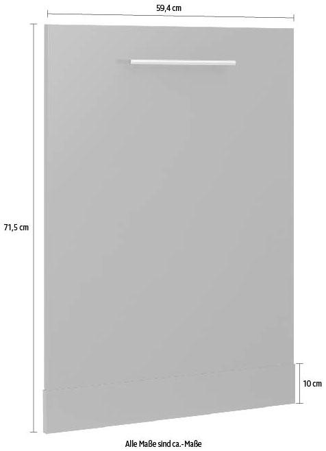wiho Küchen Frontblende »Cali«, 60 cm breit, für vollintegrierbaren Geschirrspüler