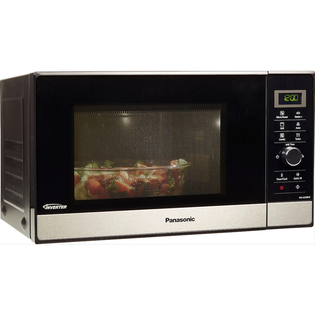 Panasonic Mikrowelle »NN-GD38HSGTG«, Grill, 1000 W