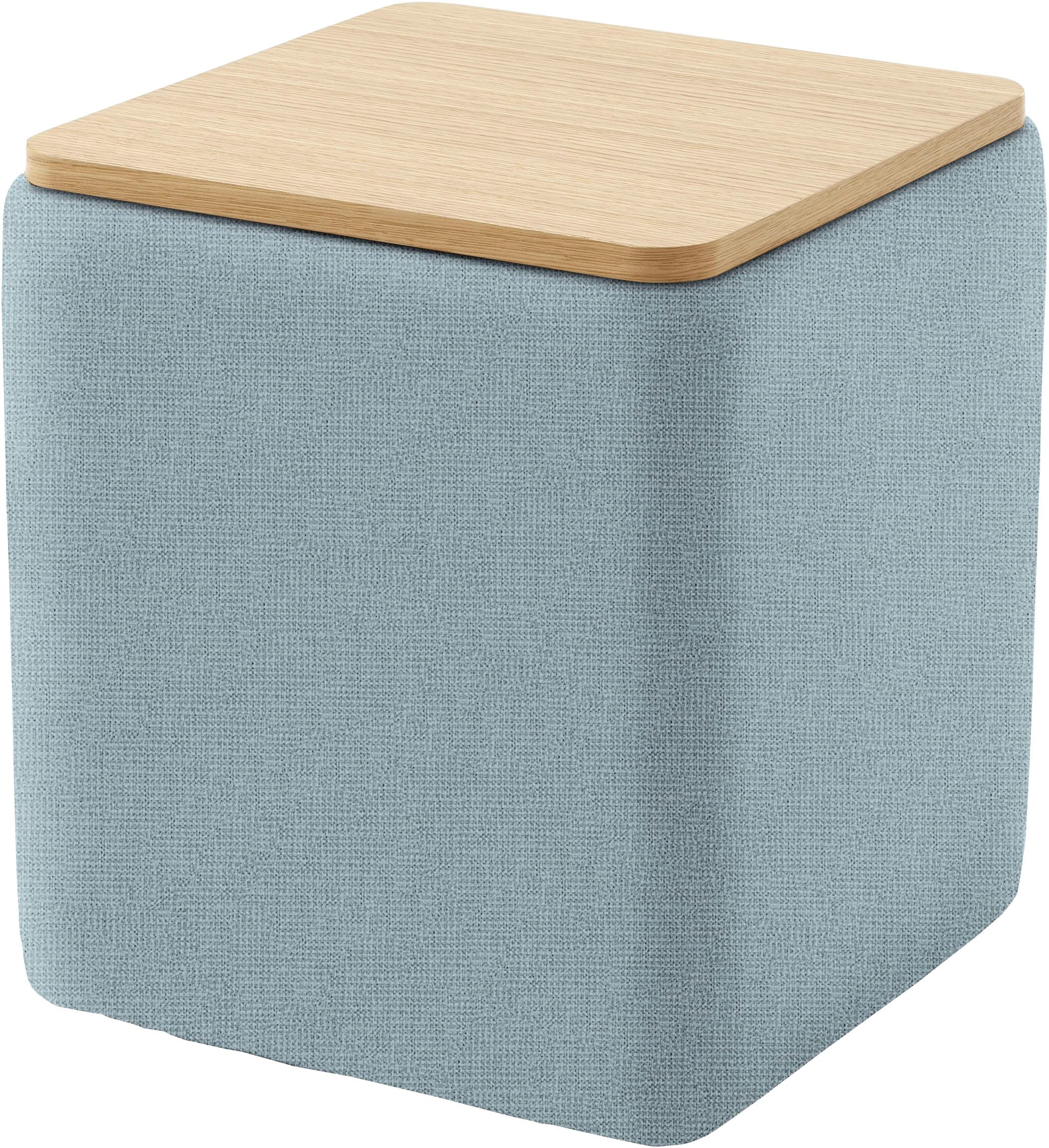 Home affaire Ablagetisch "Kyro, Stauraum mit Tischplatte Eiche, Breite 40 cm" Stylisch, handlich und praktisch für dein Schlafzimmer