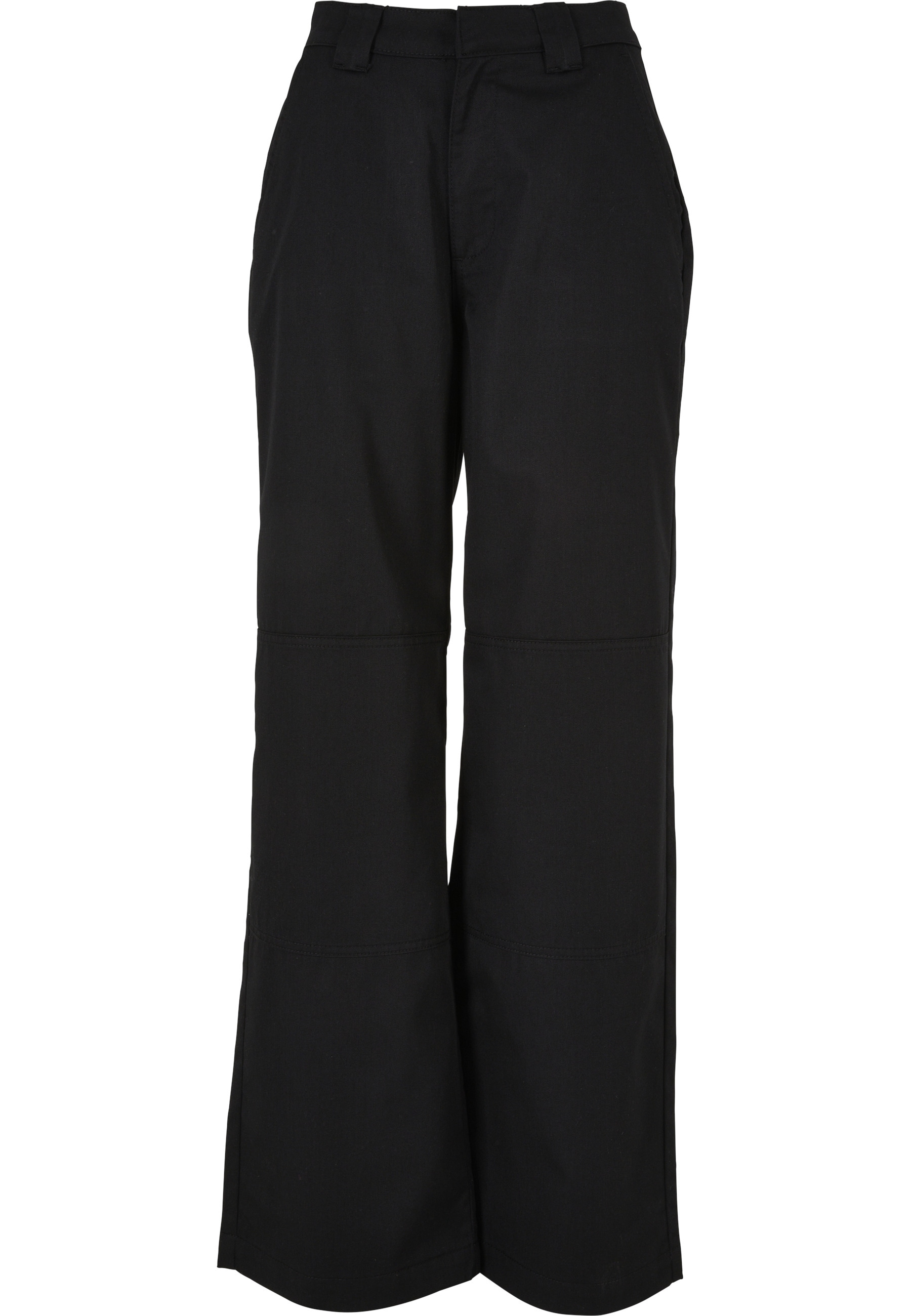 URBAN CLASSICS Stoffhose "Urban Classics Damen Ladies Straight Leg Workwear günstig online kaufen