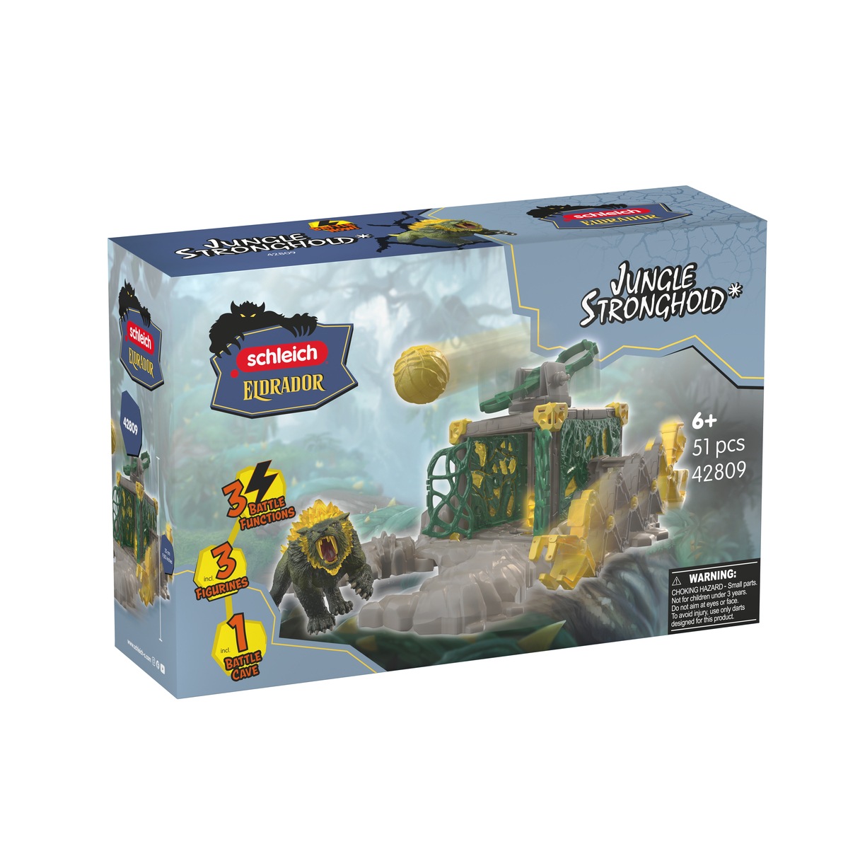 Schleich® Spielwelt »ELDRADOR®, Jungle Stronghold (42809)«