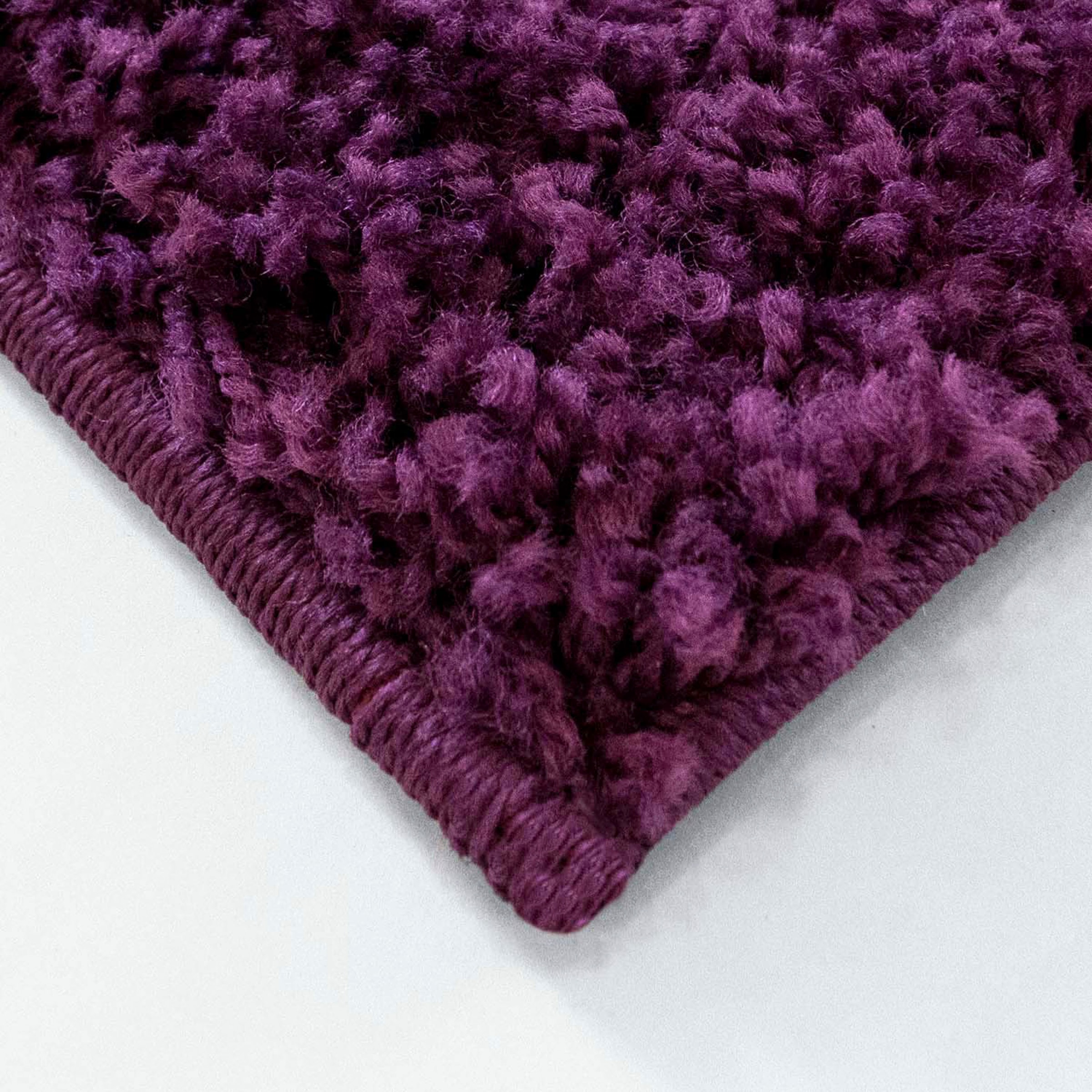 Carpet City Hochflor-Läufer »Shaggi uni 500«, rechteckig, 30 mm Höhe, Shaggy-Teppich, Uni Farben, ideal für Flur & Diele, Langflor, Weich