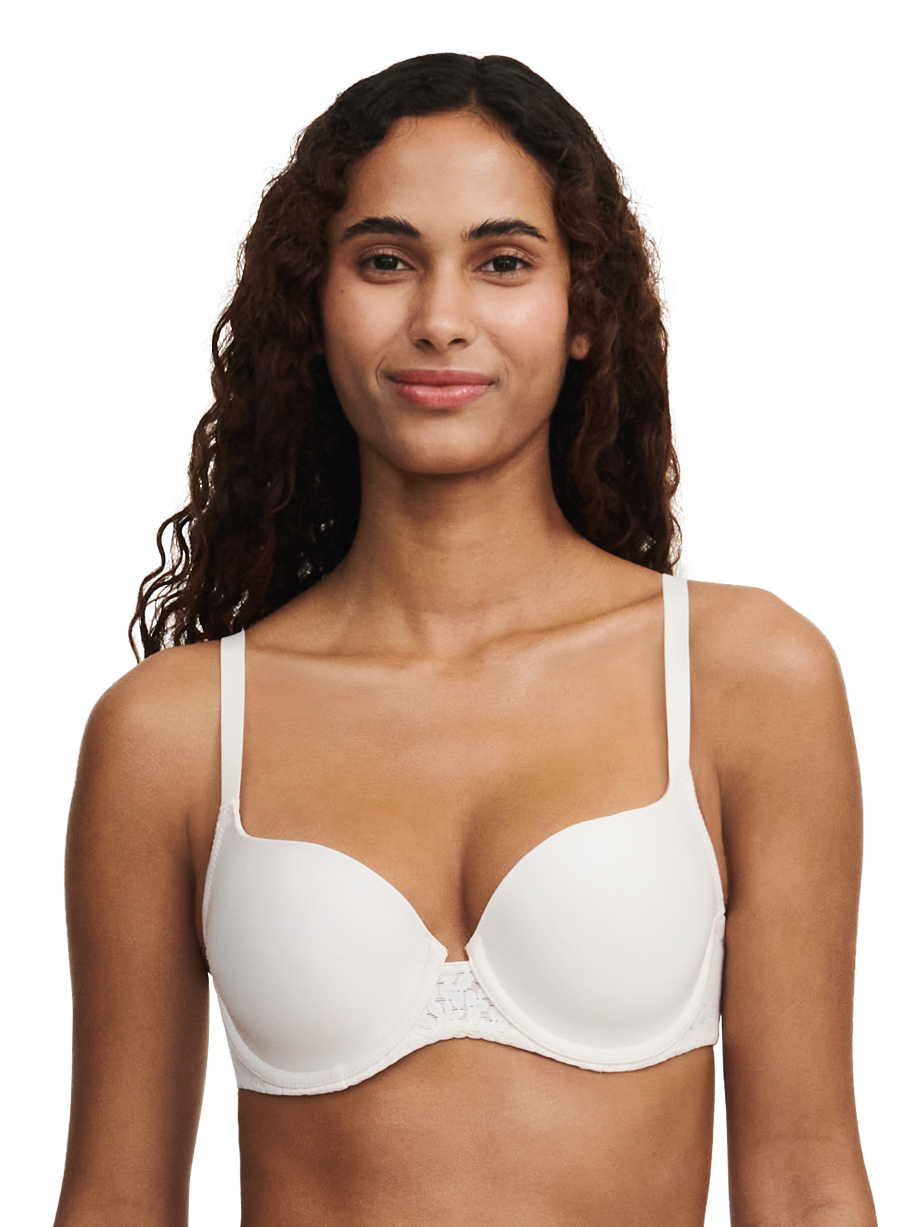 Chantelle T-Shirt-BH "NORAH" weiche Spitze, blickdichtes Gewebe