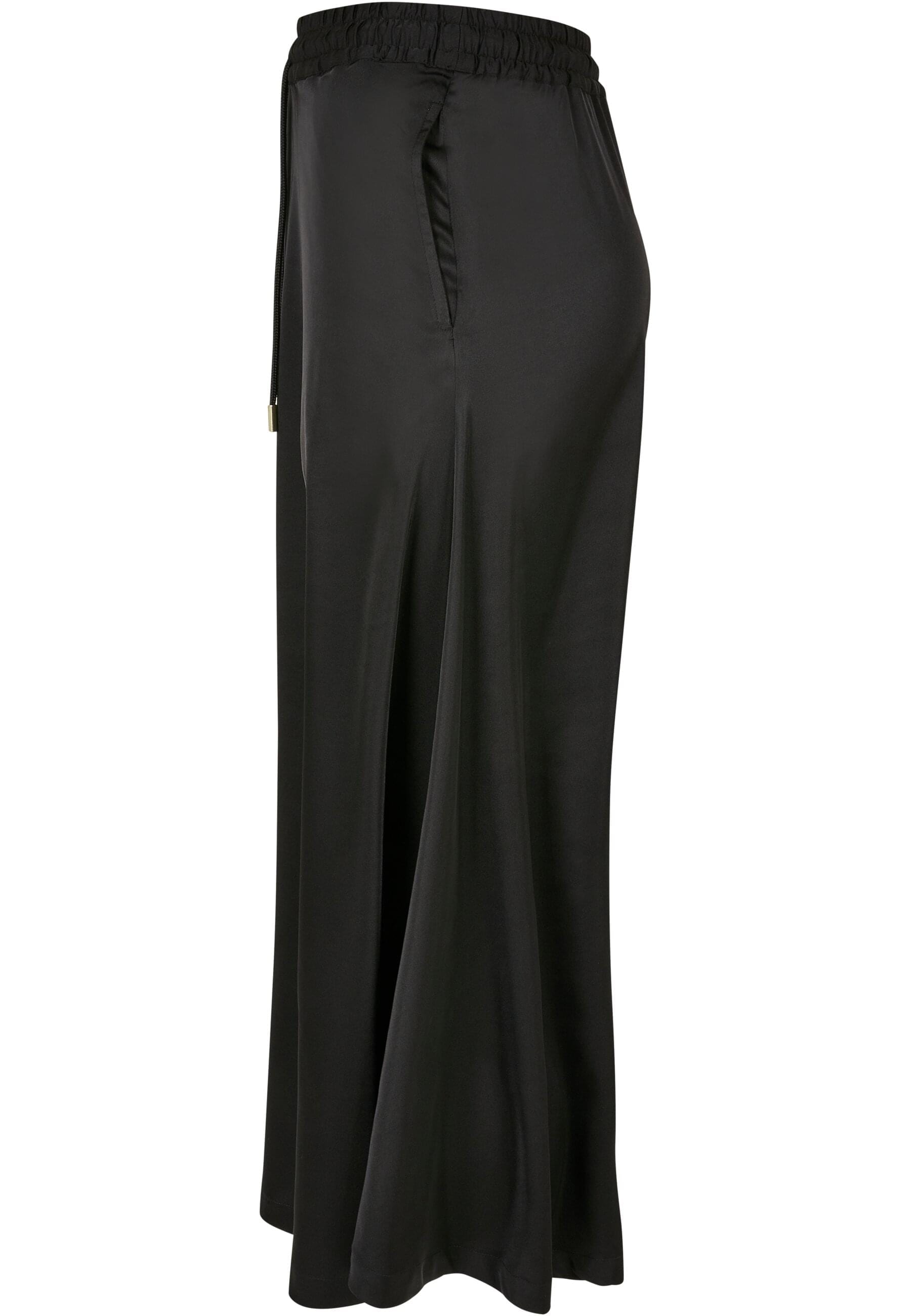URBAN CLASSICS Sommerrock »Urban Classics Damen Ladies Satin Midi Skirt«, (1 tlg.)