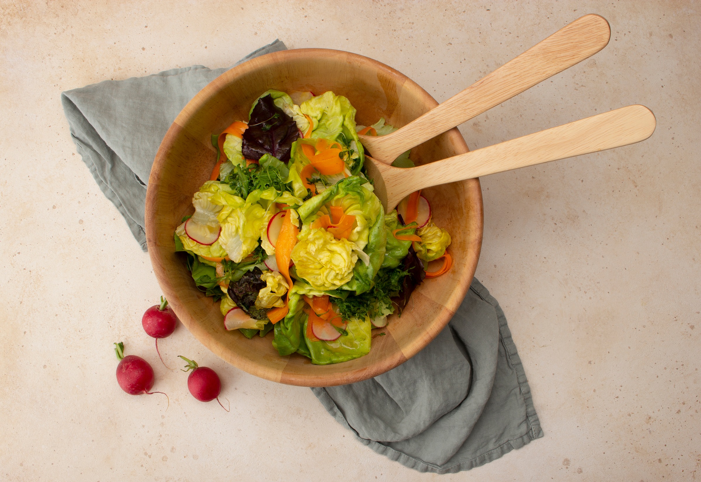 Thumbnail - Continenta Schüssel 1 Stk. aus Holzwerkstoff Gummibaumholz, Zum Anrichten und Präsentieren