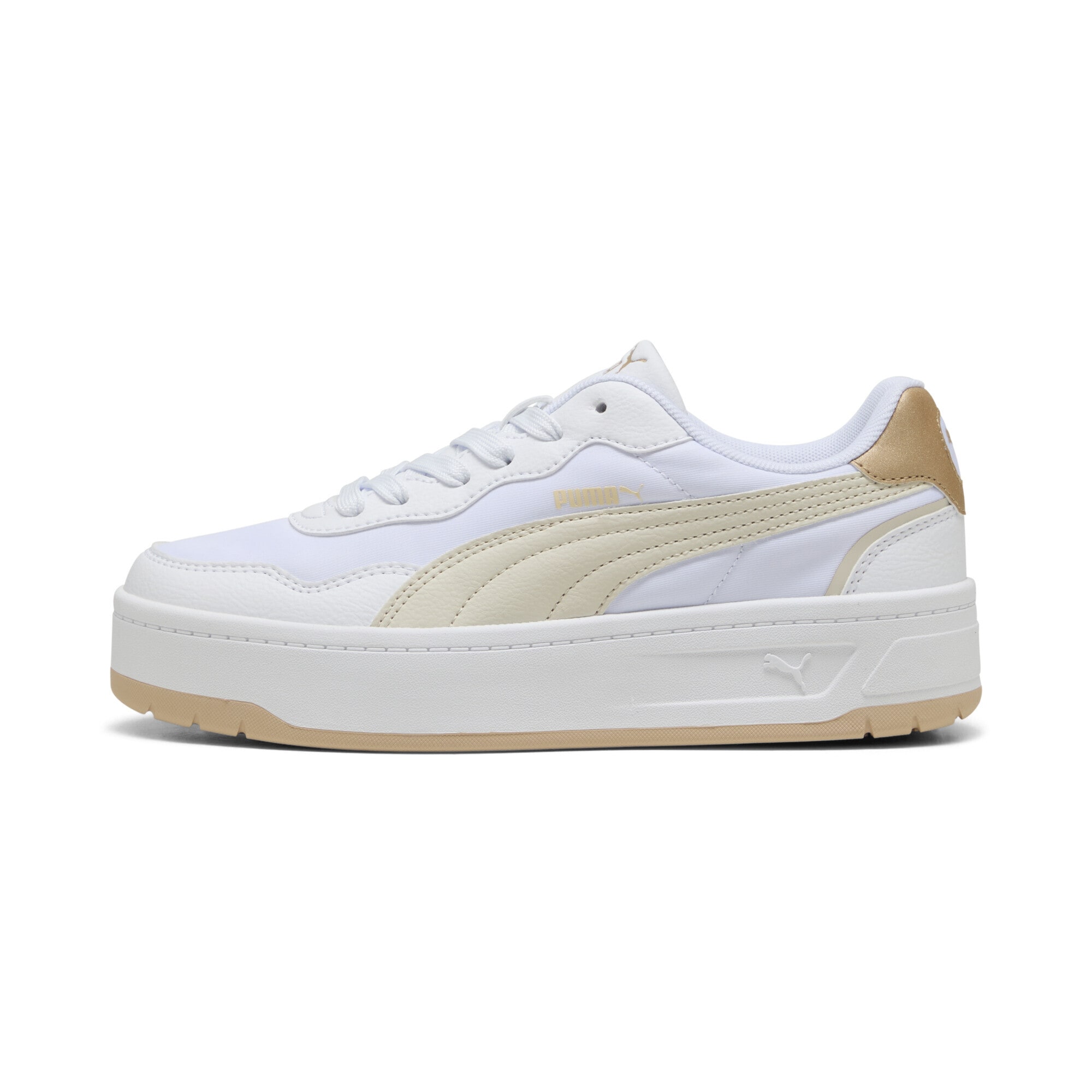 PUMA Sneaker »Court Lally Skye Aqua Metallics Sneakers Damen«