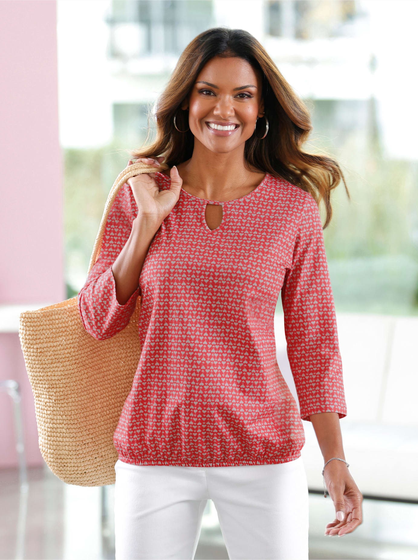 Classic Basics 3/4-Arm-Shirt "3/4-Arm-Shirt" 1 Stk. tlg. günstig online kaufen