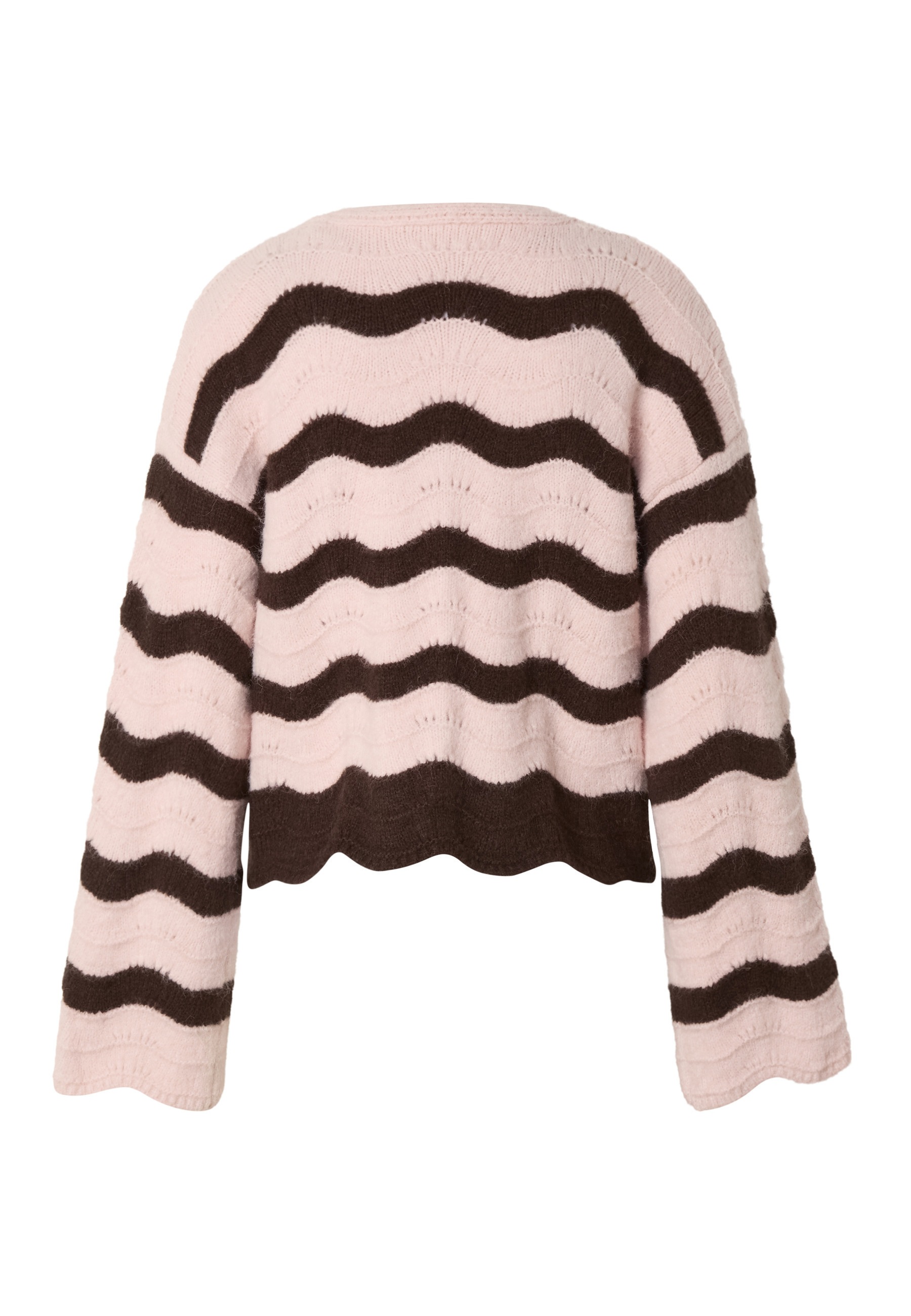 ESTELOU Cardigan »ESTELOU Wave Stripe Cardigan« 1