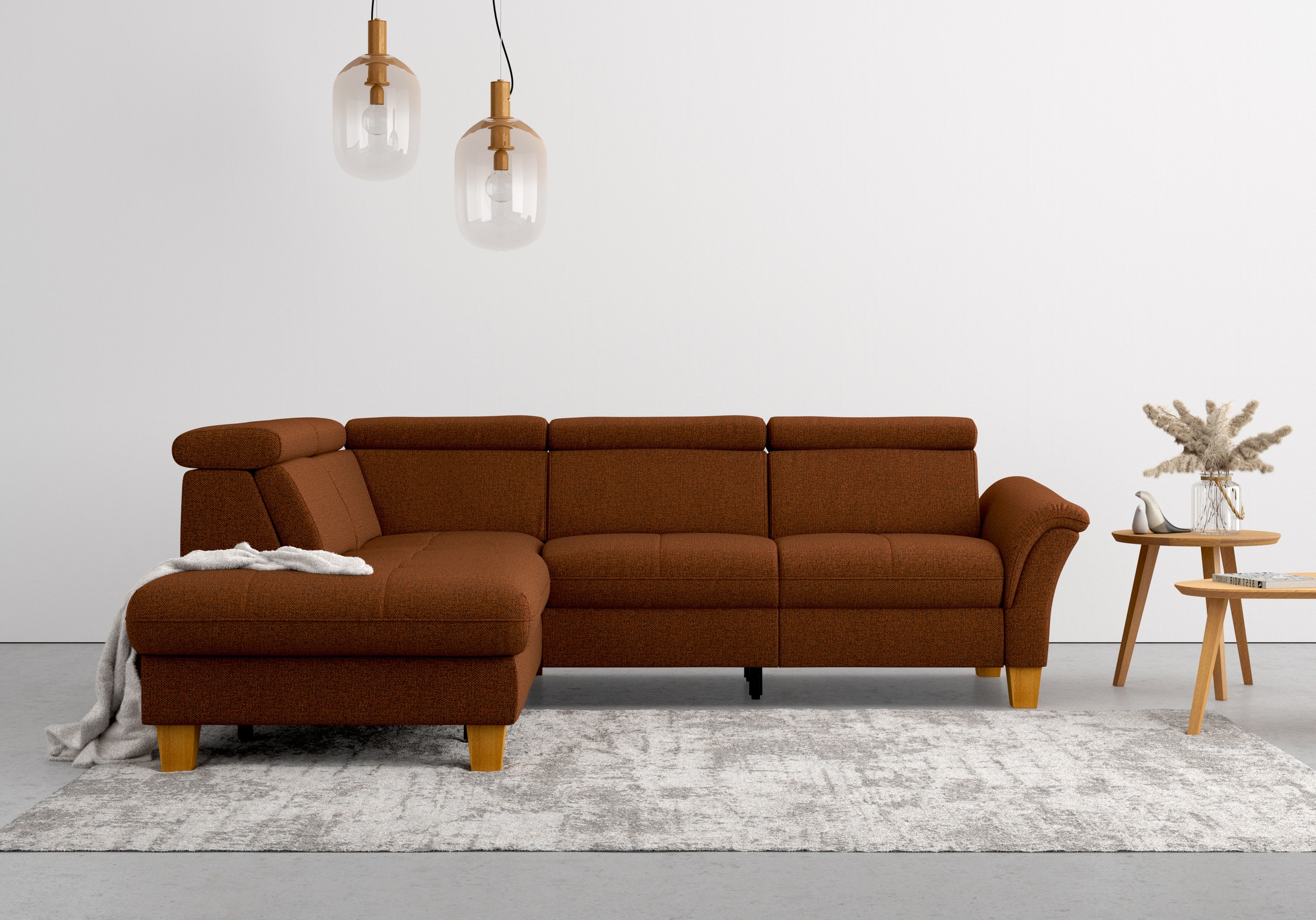 Thumbnail - Home affaire Ecksofa "Lindgren L-Form", wahlweise mit TV-Funktion, Stauraum und Kopfteilverstellung
