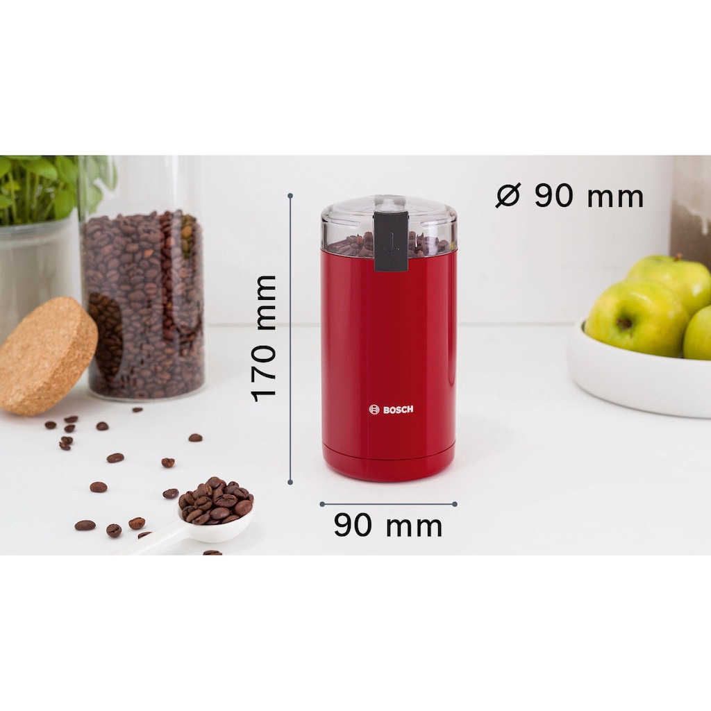 BOSCH Kaffeemühle »TSM6A014R«, 180 W, Schlagmesser, 75 g Bohnenbehälter