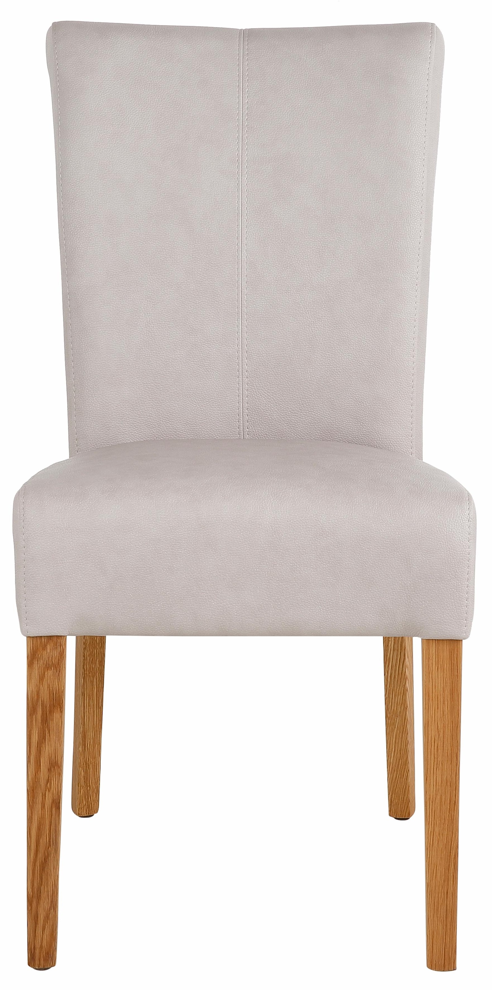 Home affaire Esszimmerstuhl »Queen Polsterstuhl BESTSELLER«, (Set), 2 St., Kunstleder, verschiedene Bezüge, Gestell Massivholz