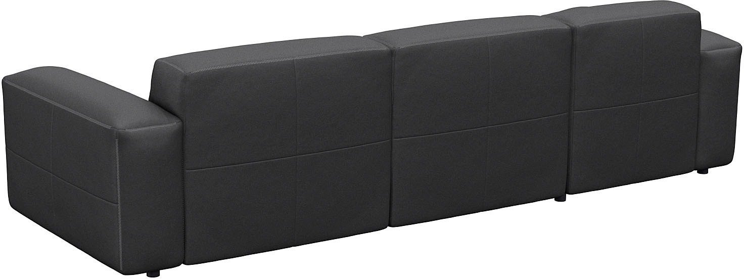 Thumbnail - FLEXLUX Ecksofa "Lucera bequem und komfortabel durch hochwertigen Sitzaufbau, L.Form" modern & anschmiegsam, Kaltschaum,...